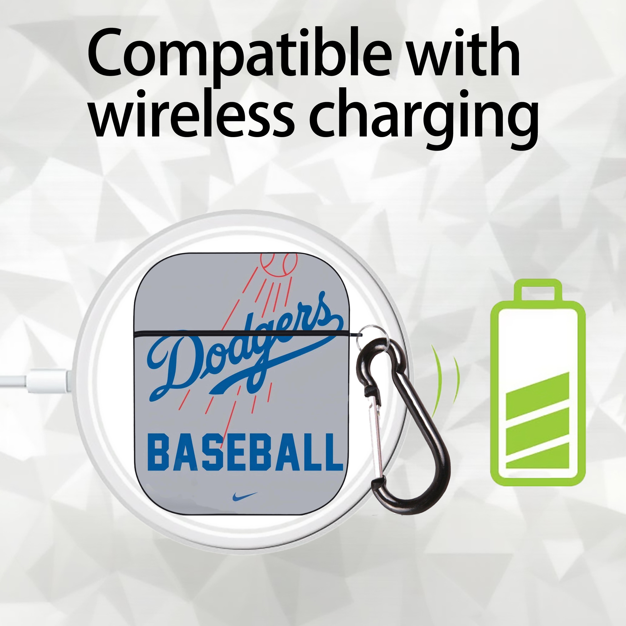  AirPods 2 Case Hard Shell Black, Flexible PC Material, Precise Cutouts, Full Protection, Anti-Fingerprint, Washable, Includes Keychain – Durable & Slim Design