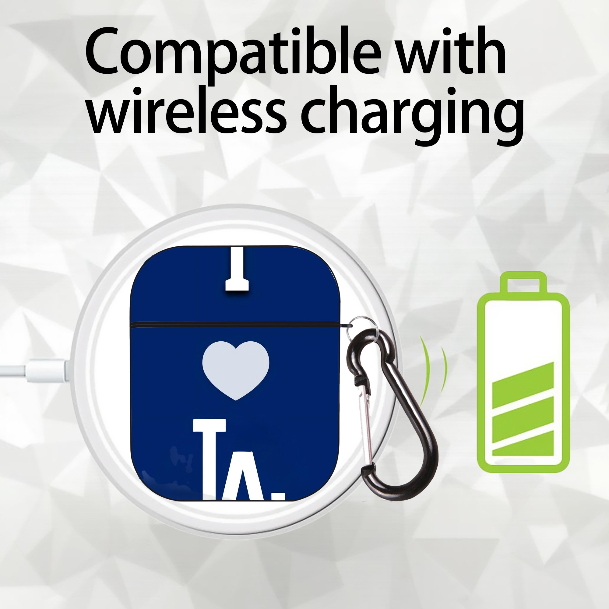  AirPods 2 Case Hard Shell Black, Flexible PC Material, Precise Cutouts, Full Protection, Anti-Fingerprint, Washable, Includes Keychain – Durable & Slim Design