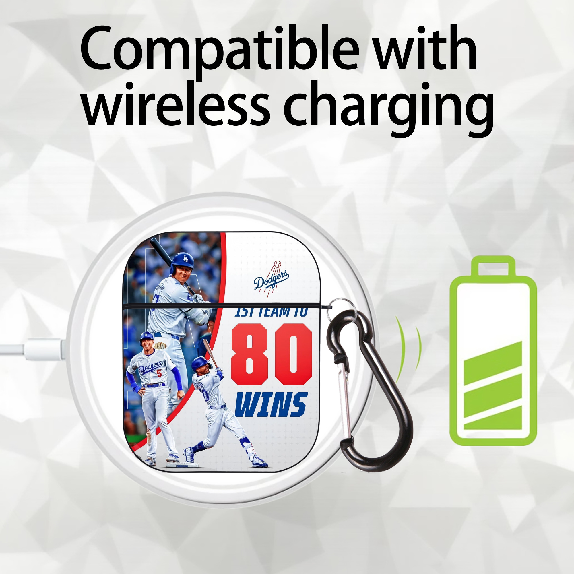  AirPods 2 Case Hard Shell Black, Flexible PC Material, Precise Cutouts, Full Protection, Anti-Fingerprint, Washable, Includes Keychain – Durable & Slim Design