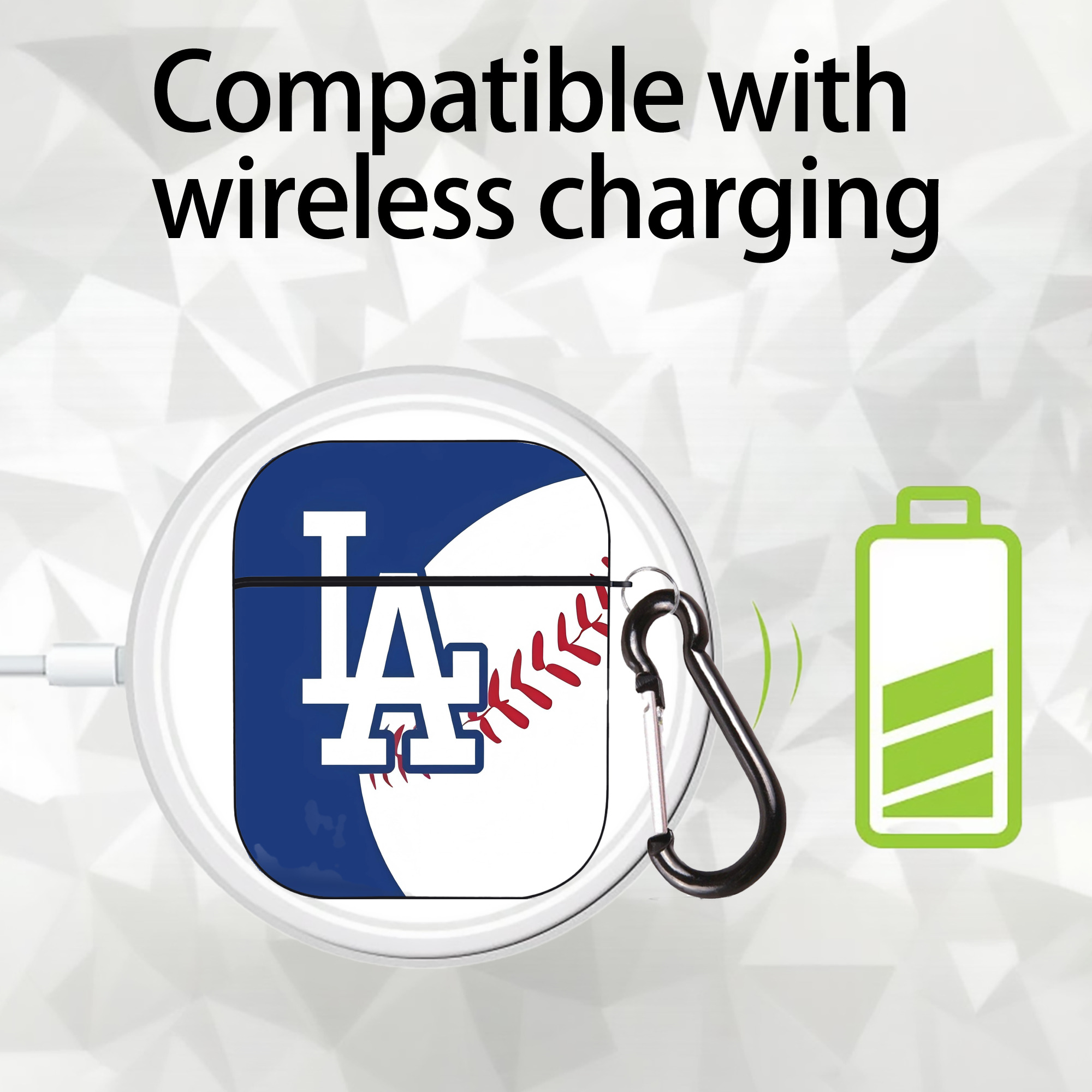  AirPods 2 Case Hard Shell Black, Flexible PC Material, Precise Cutouts, Full Protection, Anti-Fingerprint, Washable, Includes Keychain – Durable & Slim Design