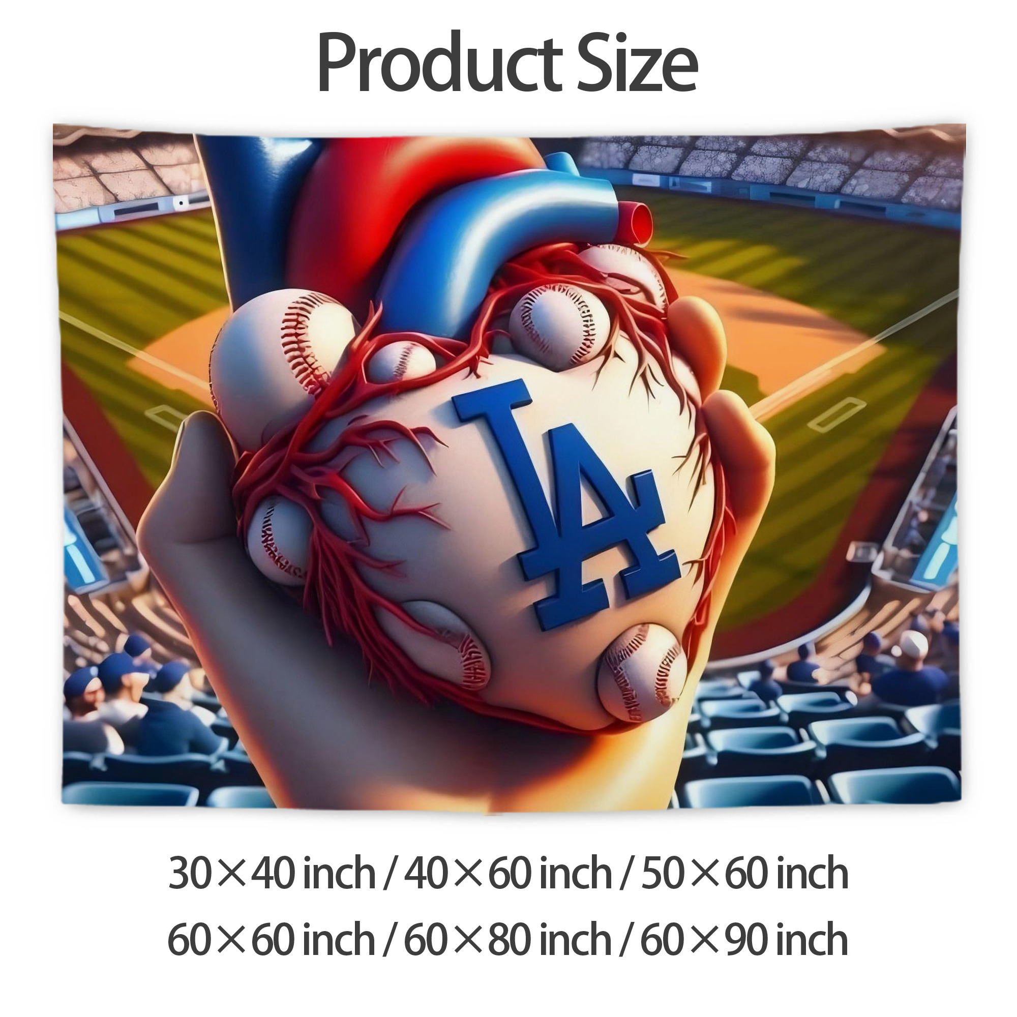  Wall Tapestry For Bedroom Aesthetic – Boho Style Polyester Fabric Wall Hanging With Hooks – 60 X 90 Inch Large Size, Lightweight, Durable, Easy To Hang