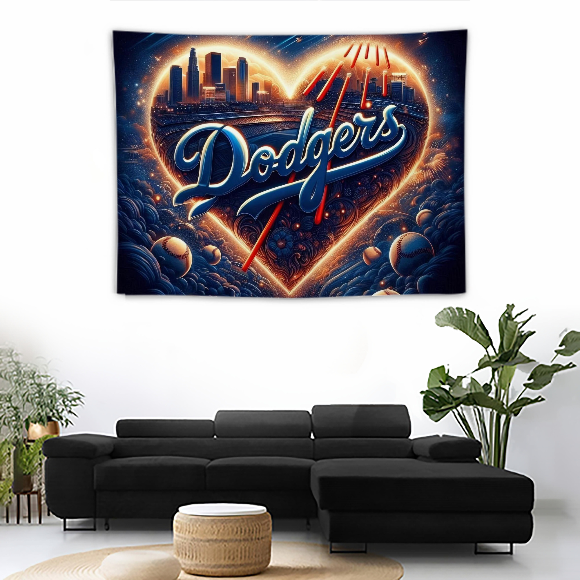  Wall Tapestry For Bedroom Aesthetic – Boho Style Polyester Fabric Wall Hanging With Hooks – 60 X 90 Inch Large Size, Lightweight, Durable, Easy To Hang