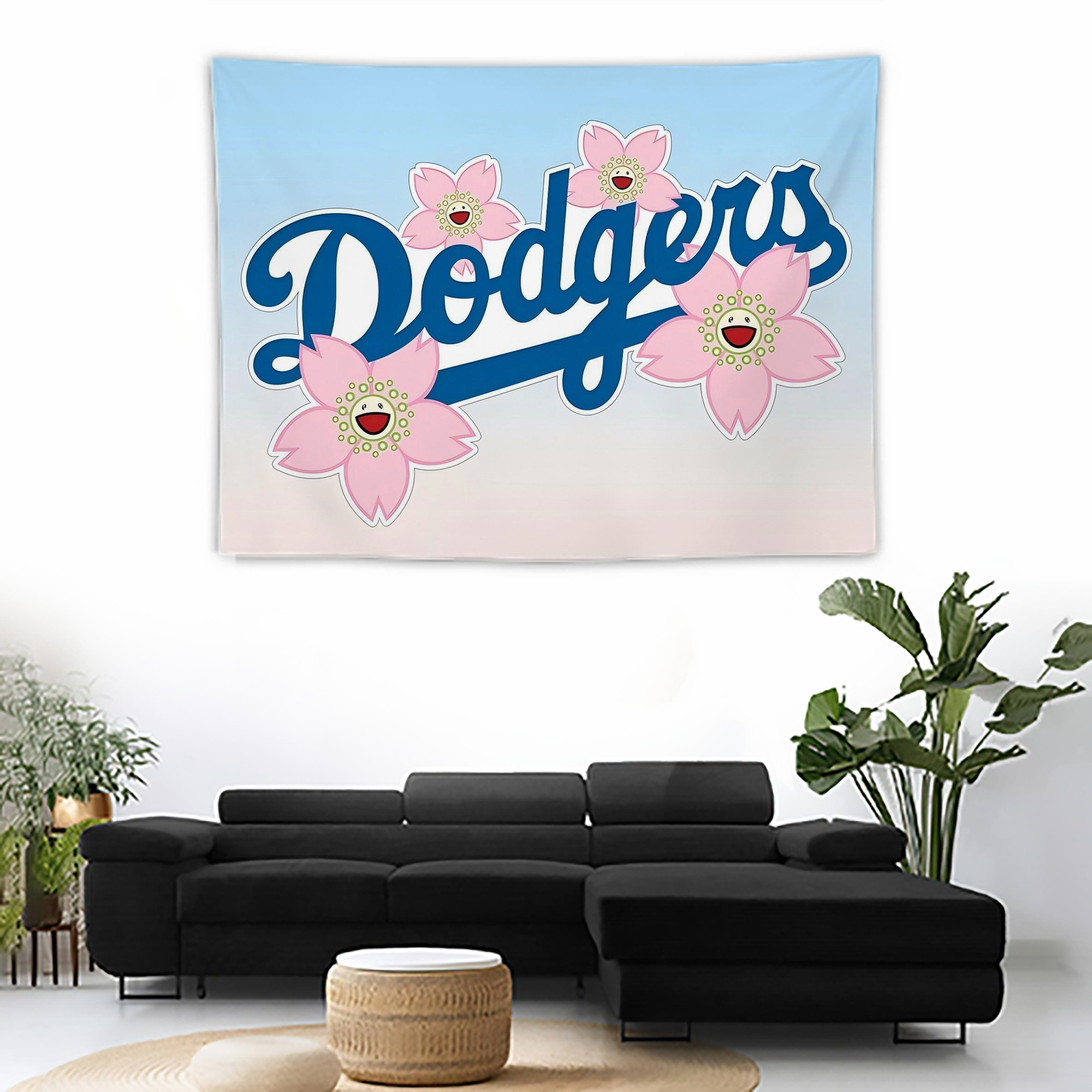  Wall Tapestry For Bedroom Aesthetic – Boho Style Polyester Fabric Wall Hanging With Hooks – 60 X 90 Inch Large Size, Lightweight, Durable, Easy To Hang