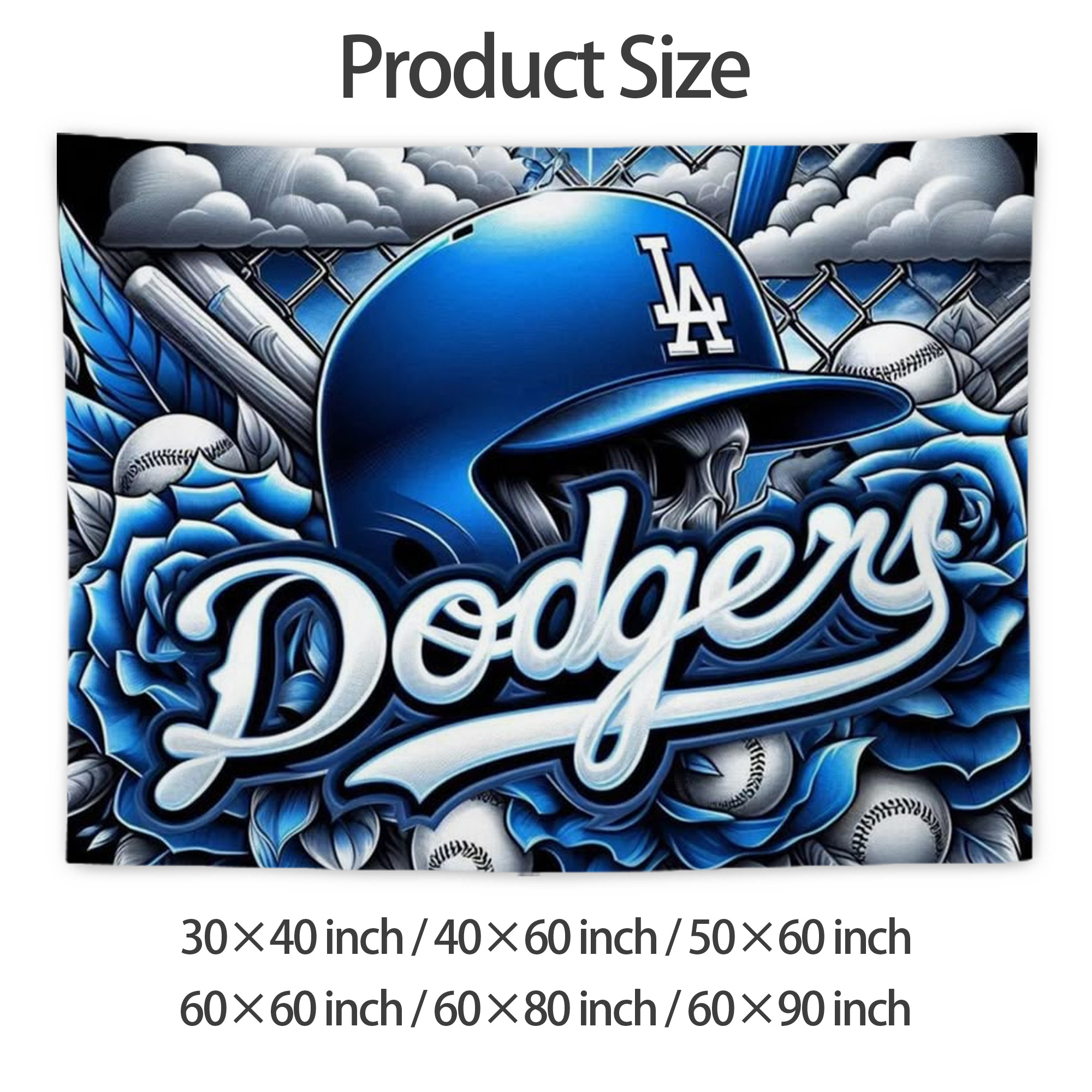  Wall Tapestry For Bedroom Aesthetic – Boho Style Polyester Fabric Wall Hanging With Hooks – 60 X 90 Inch Large Size, Lightweight, Durable, Easy To Hang