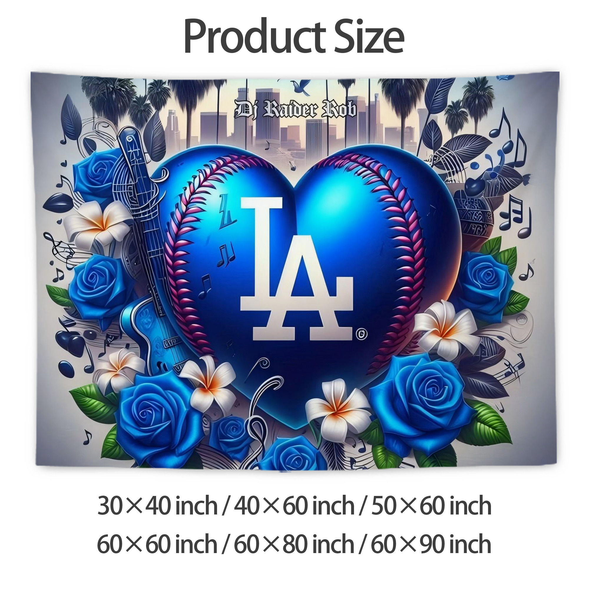  Wall Tapestry For Bedroom Aesthetic – Boho Style Polyester Fabric Wall Hanging With Hooks – 60 X 90 Inch Large Size, Lightweight, Durable, Easy To Hang