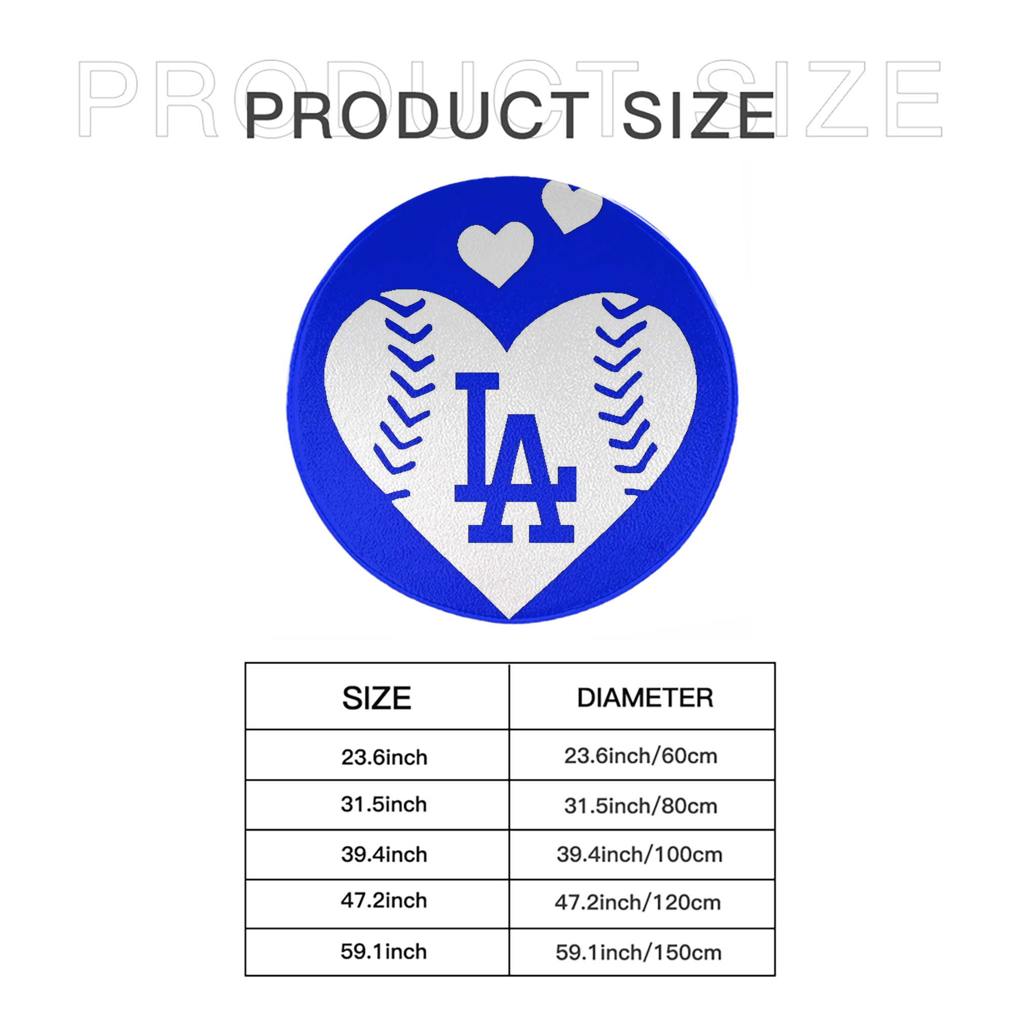  Round Floor Mat – Soft Flannel & High-Density Sponge Core – Non-Slip Dot Backing – Durable Stitched Edges – Quick-Dry & Breathable – Perfect For Home, Bathroom & Living Room