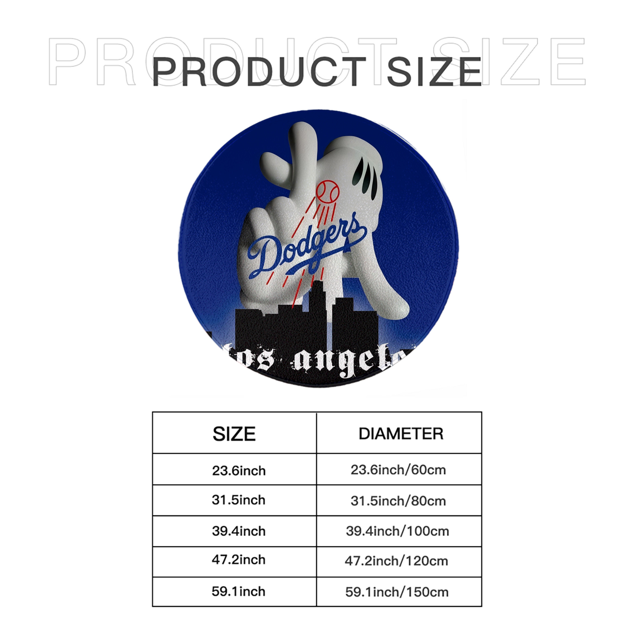  Round Floor Mat – Soft Flannel & High-Density Sponge Core – Non-Slip Dot Backing – Durable Stitched Edges – Quick-Dry & Breathable – Perfect For Home, Bathroom & Living Room