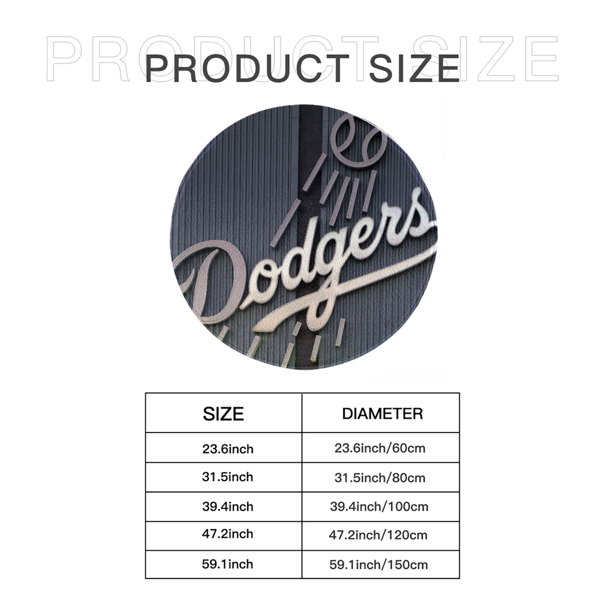  Round Floor Mat – Soft Flannel & High-Density Sponge Core – Non-Slip Dot Backing – Durable Stitched Edges – Quick-Dry & Breathable – Perfect For Home, Bathroom & Living Room