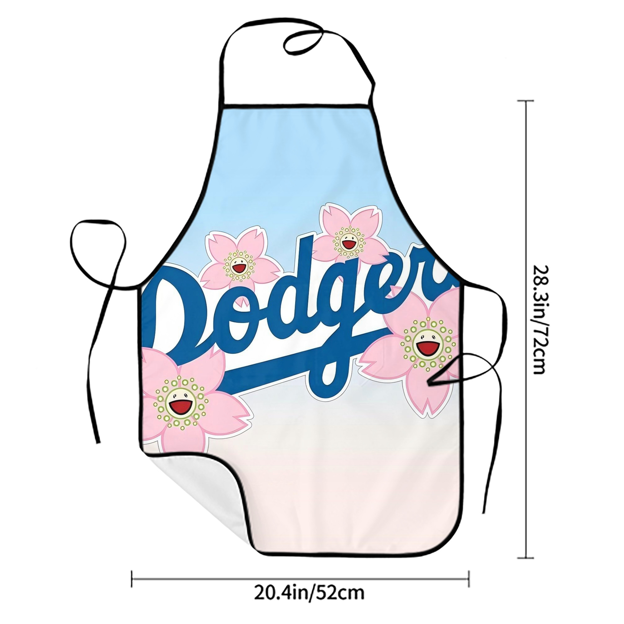  Stain-Resistant Polyester Apron With Pocket – Full Print, Waterproof, Anti-Wrinkle, Anti-Pilling – Ideal For Kitchen, BBQ, Restaurant, Salon & More