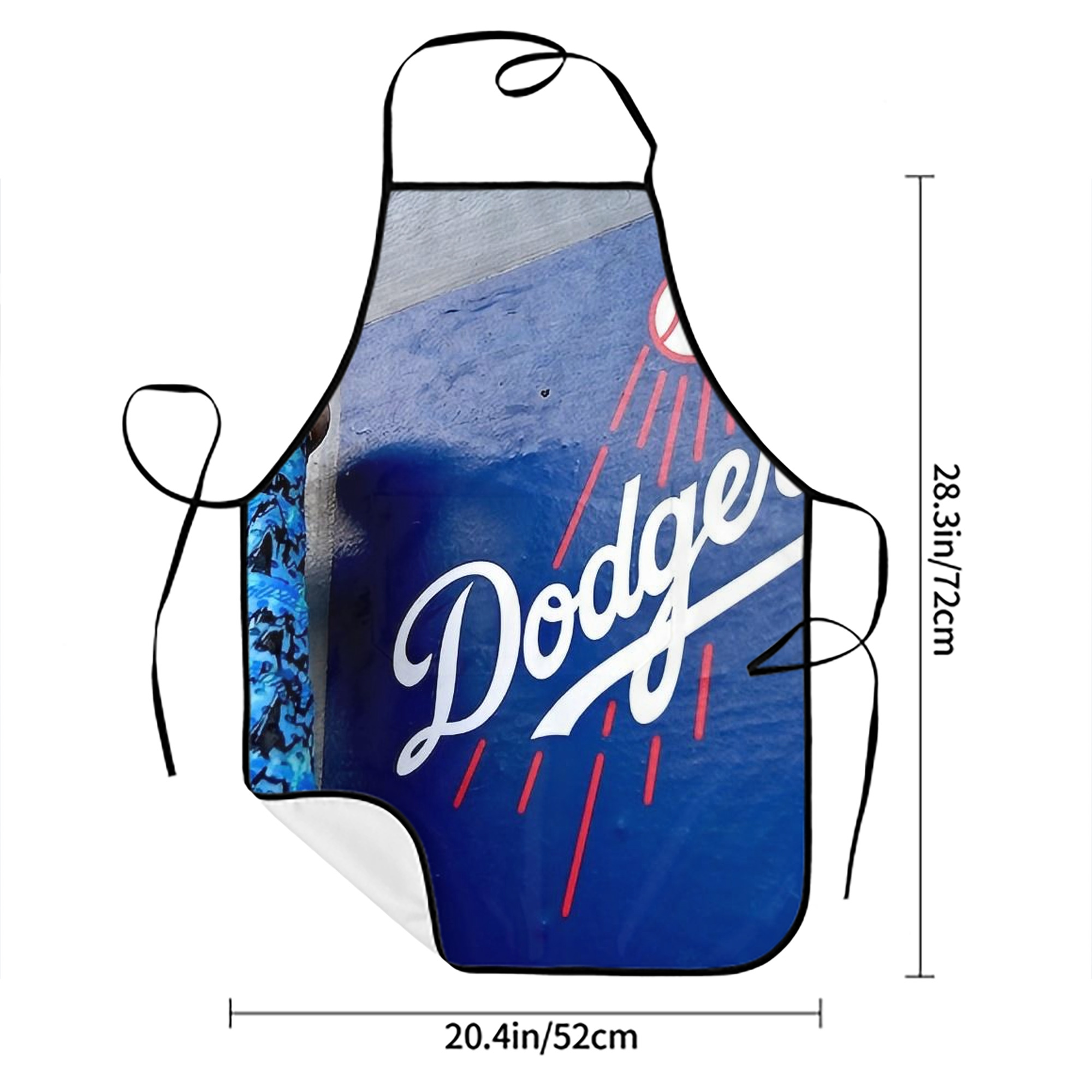  Stain-Resistant Polyester Apron With Pocket – Full Print, Waterproof, Anti-Wrinkle, Anti-Pilling – Ideal For Kitchen, BBQ, Restaurant, Salon & More