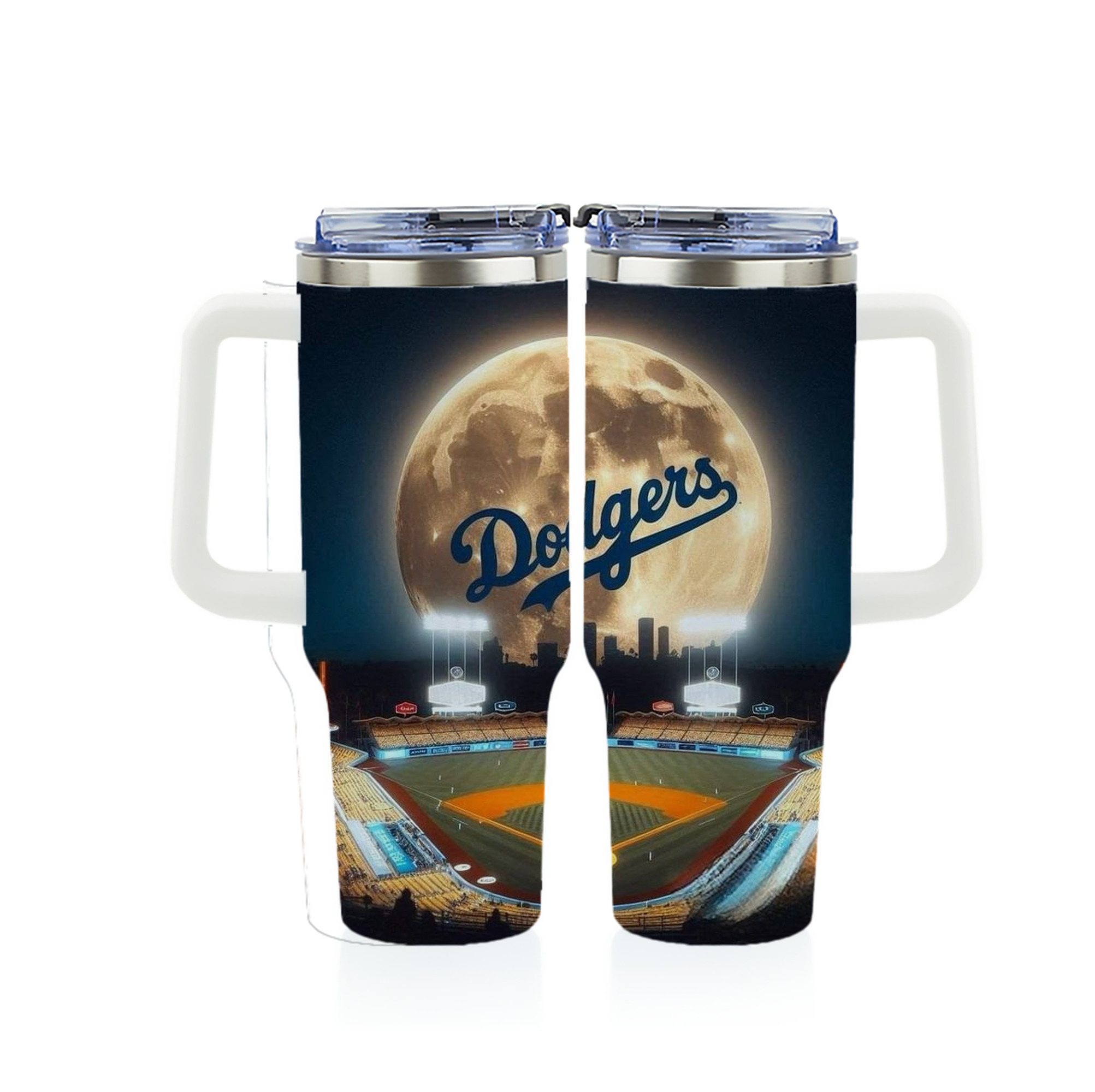  40oz Full Wrap Car Tumbler – Durable Stainless Steel Travel Mug With Vibrant UV Print – Double Wall Insulated, Fits Most Car Cup Holders