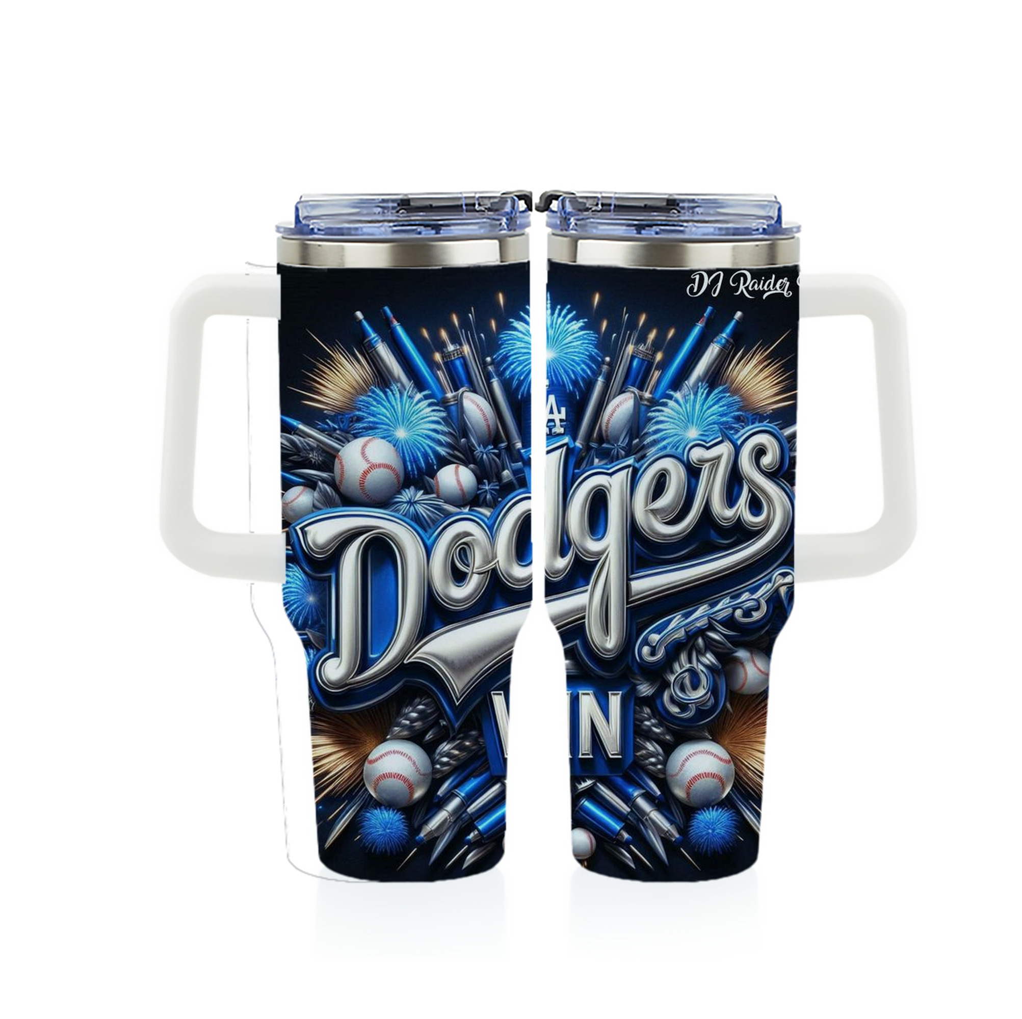  40oz Full Wrap Car Tumbler – Durable Stainless Steel Travel Mug With Vibrant UV Print – Double Wall Insulated, Fits Most Car Cup Holders