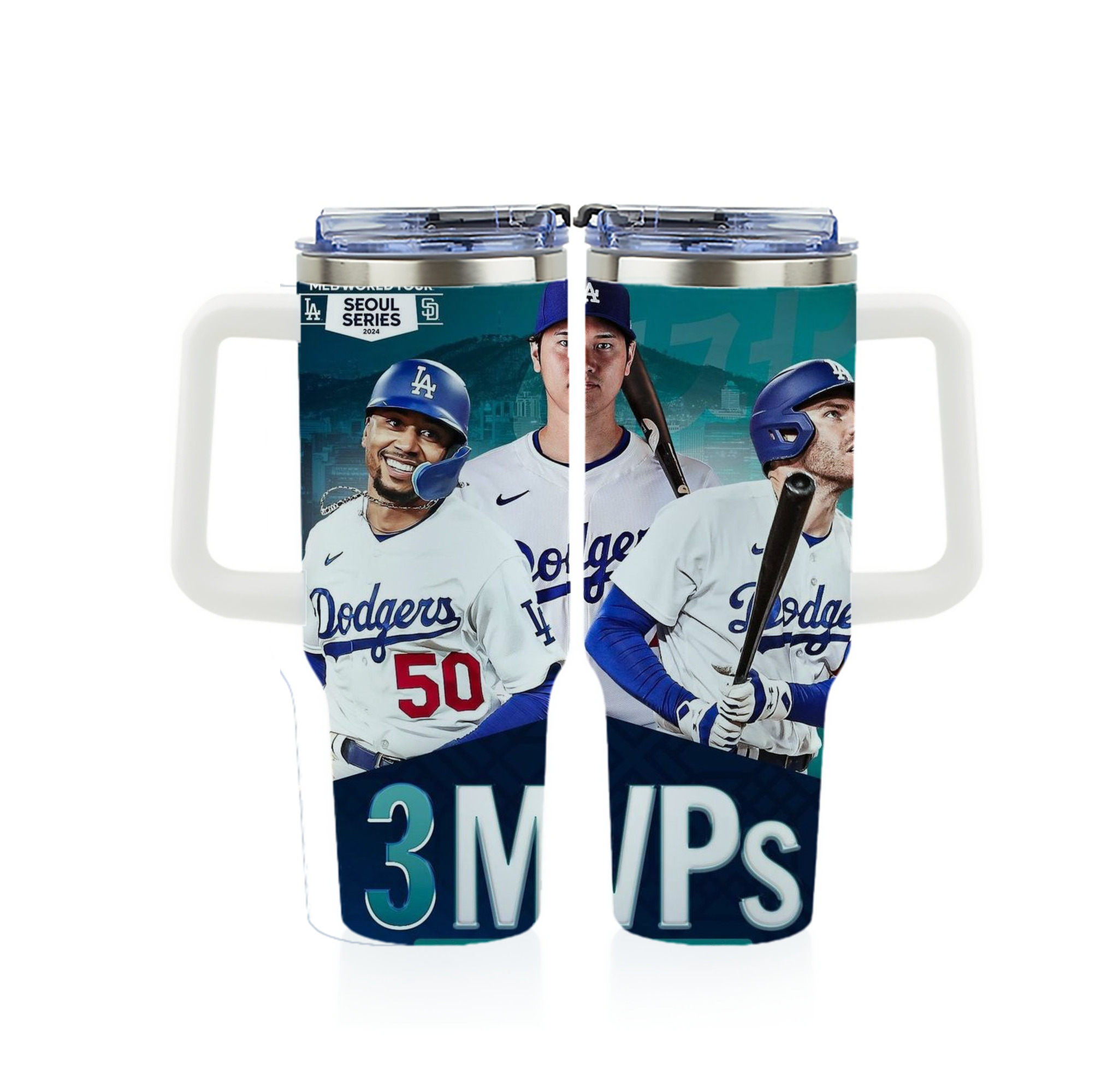  40oz Full Wrap Car Tumbler – Durable Stainless Steel Travel Mug With Vibrant UV Print – Double Wall Insulated, Fits Most Car Cup Holders