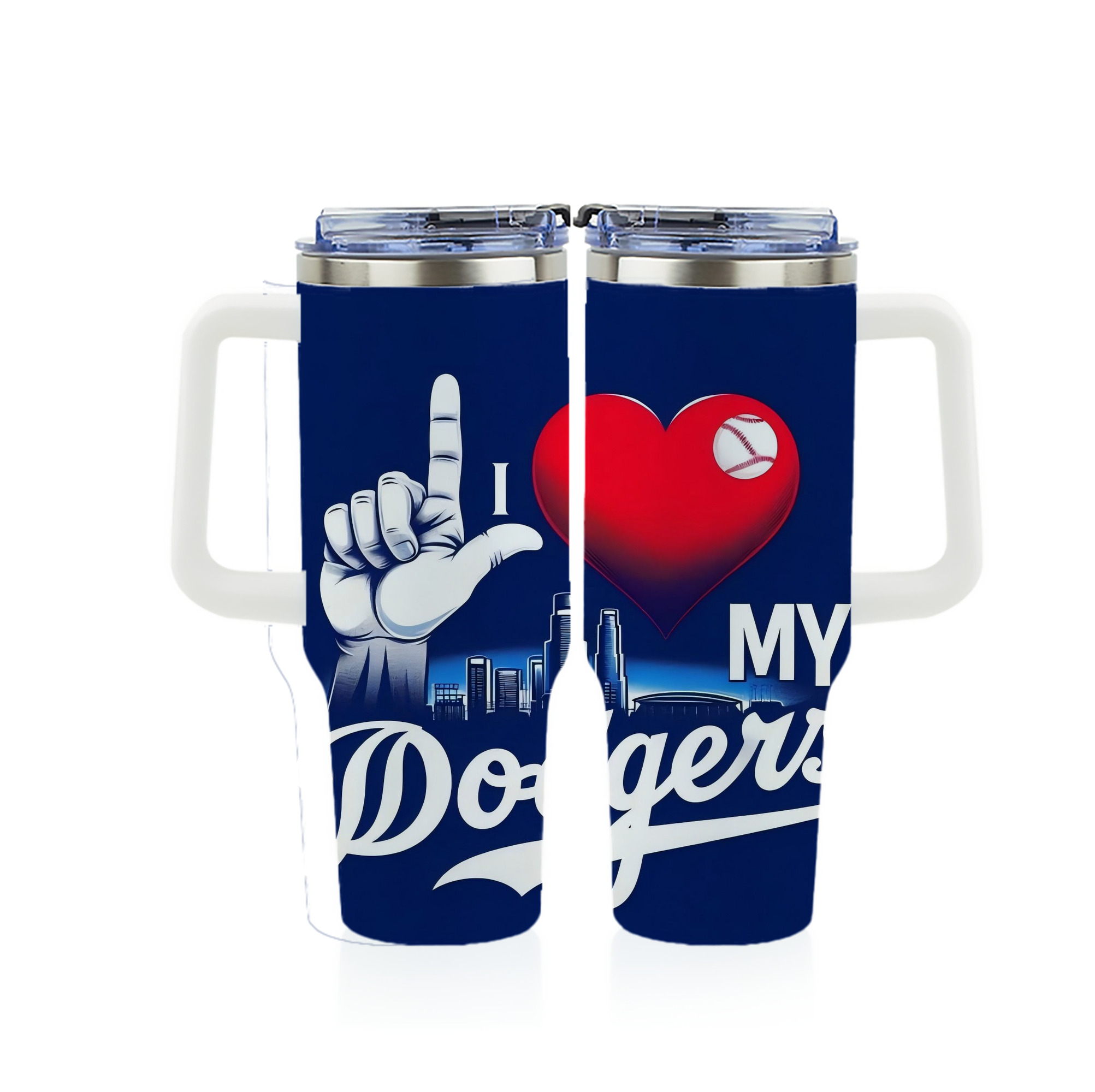  40oz Full Wrap Car Tumbler – Durable Stainless Steel Travel Mug With Vibrant UV Print – Double Wall Insulated, Fits Most Car Cup Holders