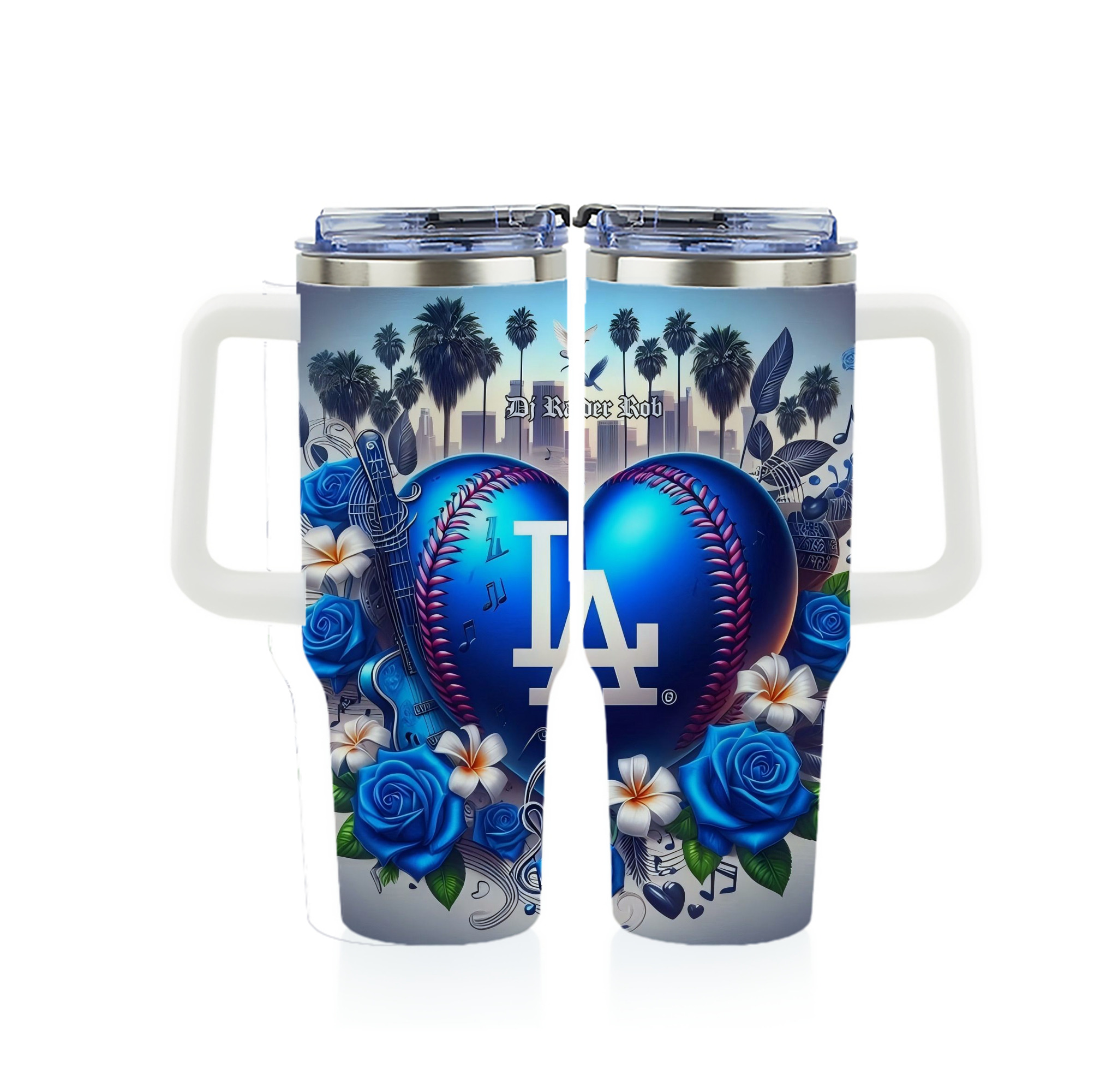  40oz Full Wrap Car Tumbler – Durable Stainless Steel Travel Mug With Vibrant UV Print – Double Wall Insulated, Fits Most Car Cup Holders