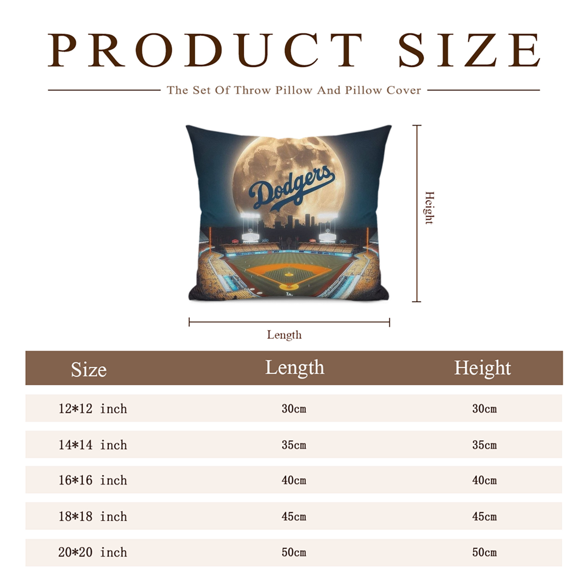  Soft Polyester Pillow Cover With Insert – Double-Sided Design, Invisible Zipper, Durable & Breathable – Easy Care Cushion Set