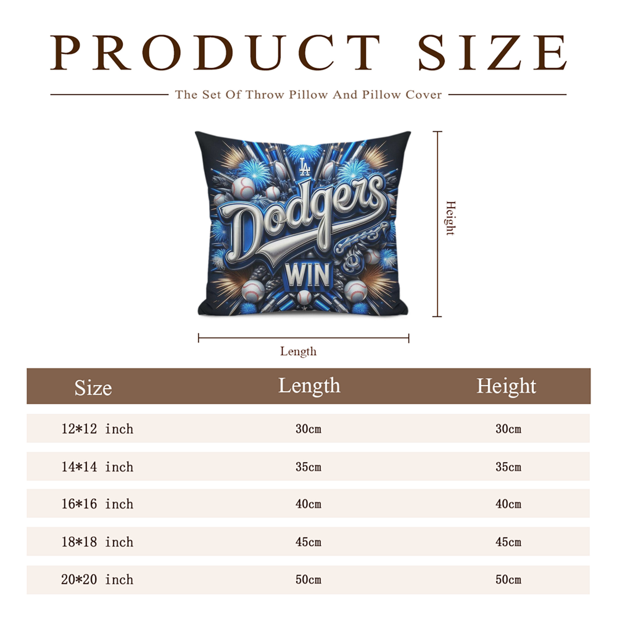  Soft Polyester Pillow Cover With Insert – Double-Sided Design, Invisible Zipper, Durable & Breathable – Easy Care Cushion Set