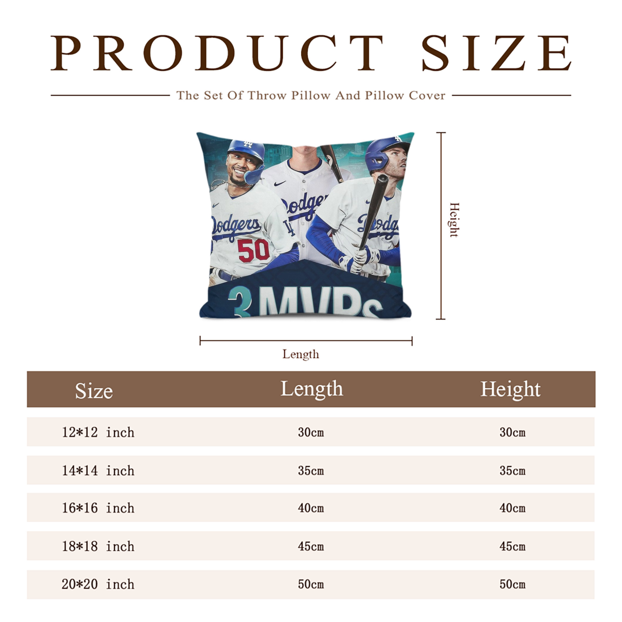  Soft Polyester Pillow Cover With Insert – Double-Sided Design, Invisible Zipper, Durable & Breathable – Easy Care Cushion Set