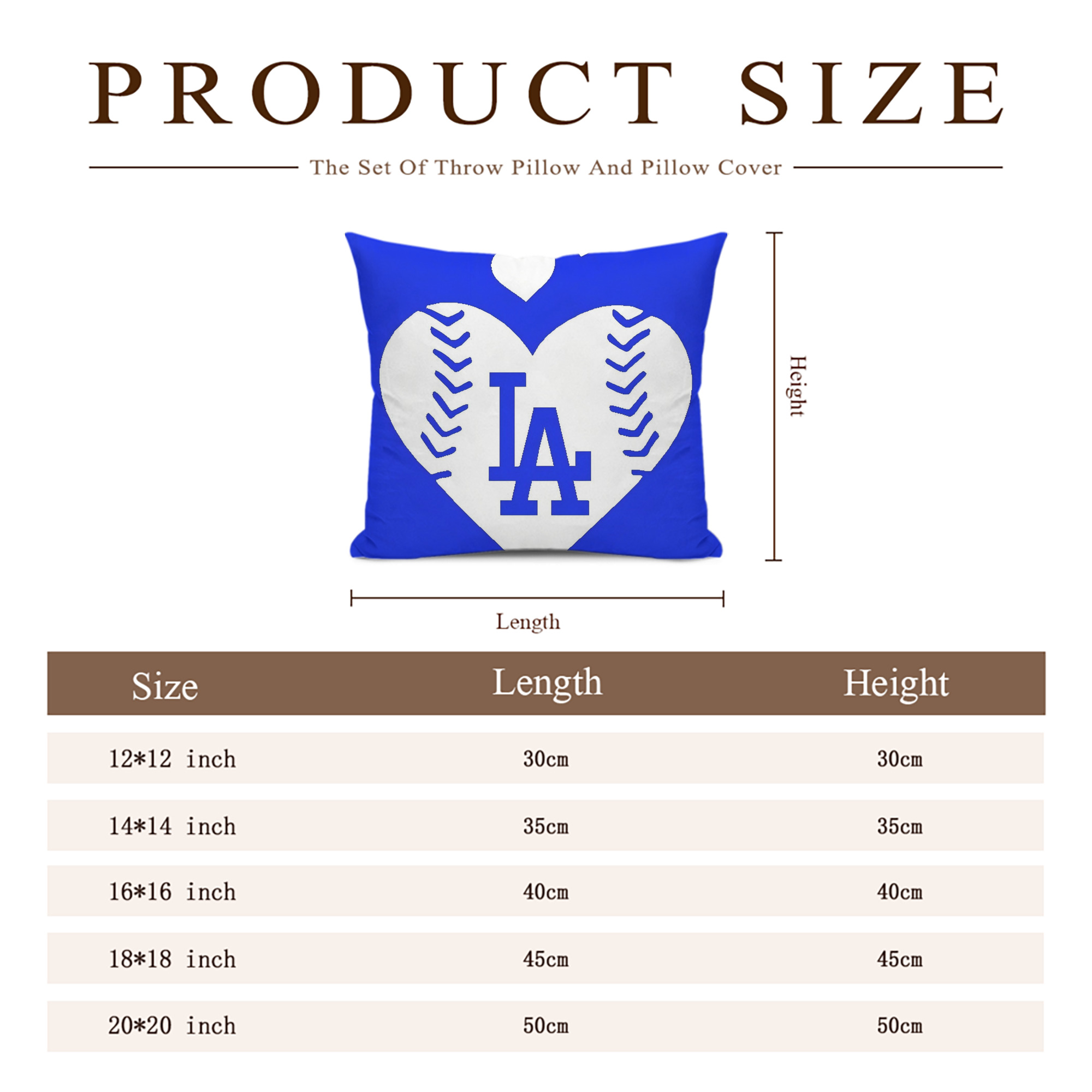  Soft Polyester Pillow Cover With Insert – Double-Sided Design, Invisible Zipper, Durable & Breathable – Easy Care Cushion Set