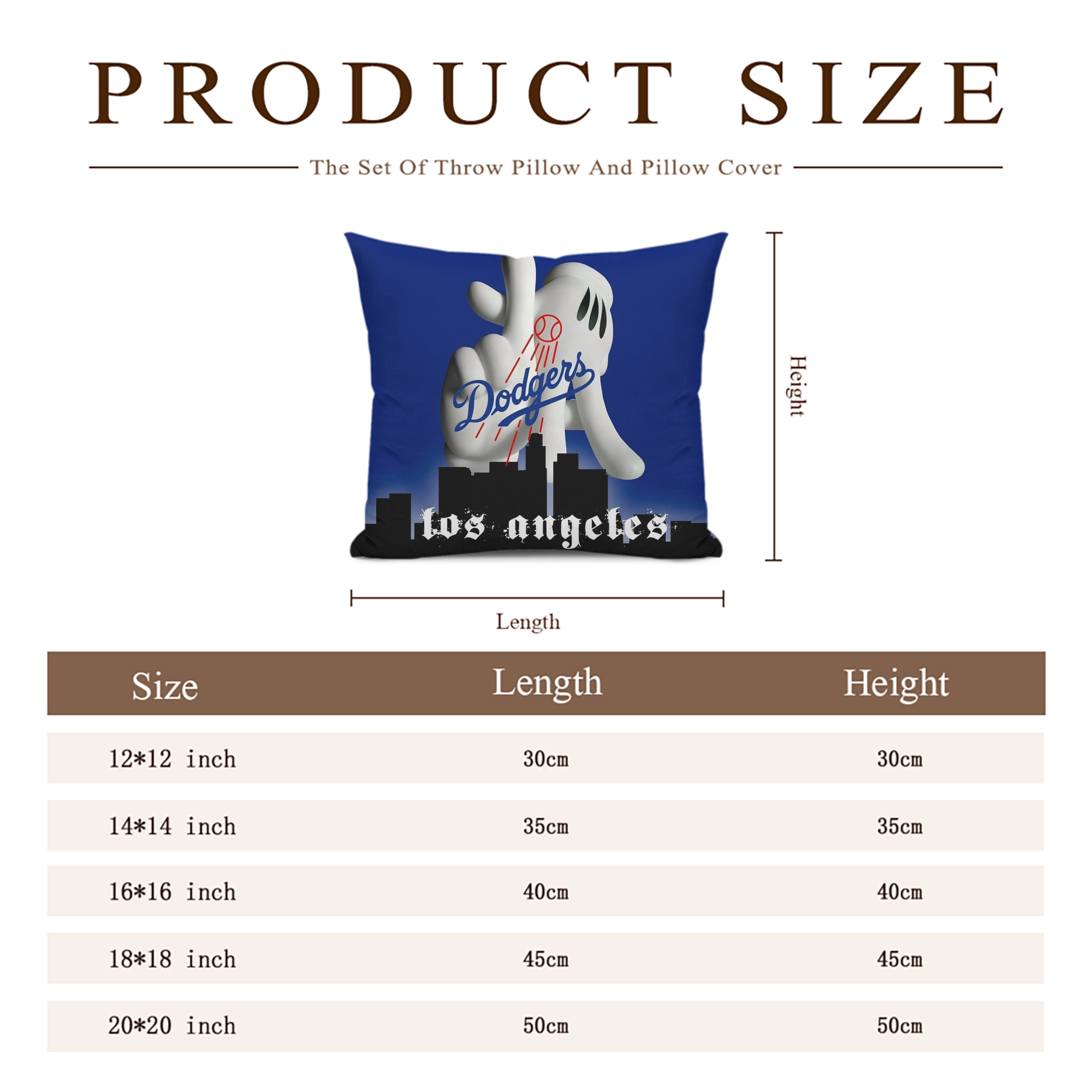  Soft Polyester Pillow Cover With Insert – Double-Sided Design, Invisible Zipper, Durable & Breathable – Easy Care Cushion Set