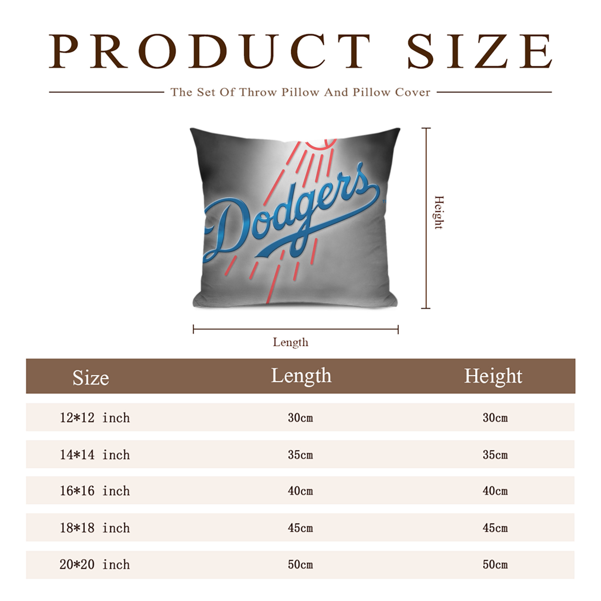  Soft Polyester Pillow Cover With Insert – Double-Sided Design, Invisible Zipper, Durable & Breathable – Easy Care Cushion Set