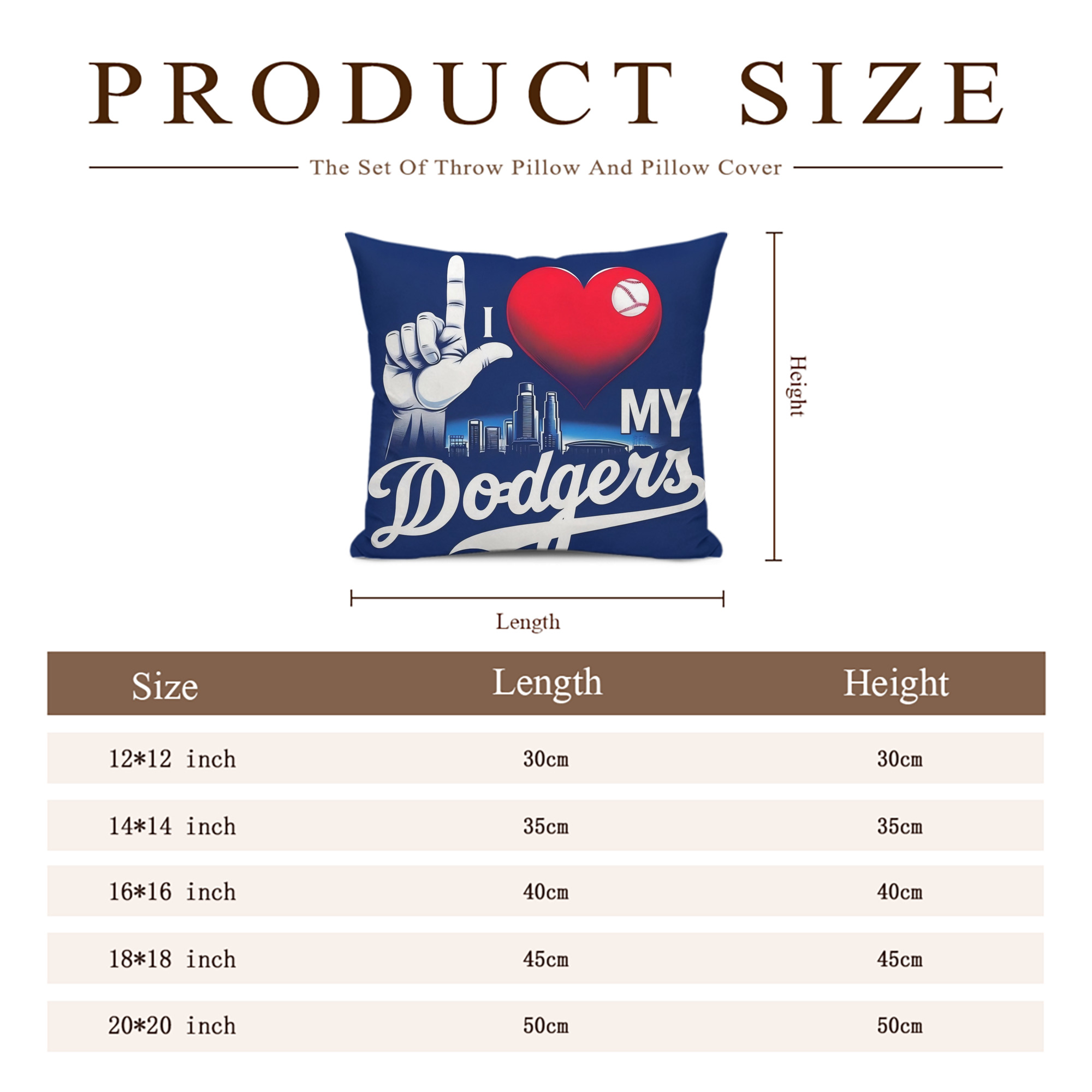  Soft Polyester Pillow Cover With Insert – Double-Sided Design, Invisible Zipper, Durable & Breathable – Easy Care Cushion Set