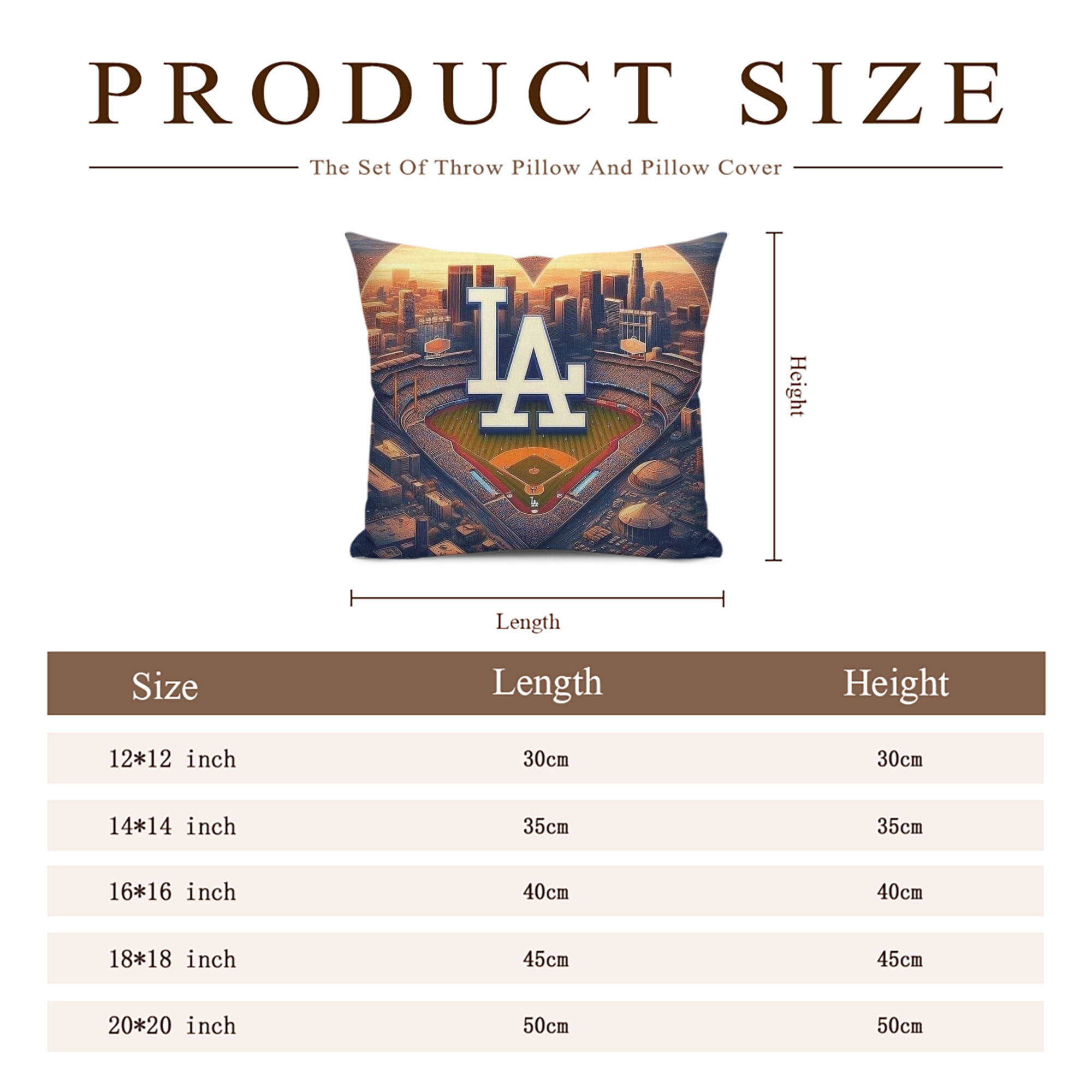  Soft Polyester Pillow Cover With Insert – Double-Sided Design, Invisible Zipper, Durable & Breathable – Easy Care Cushion Set