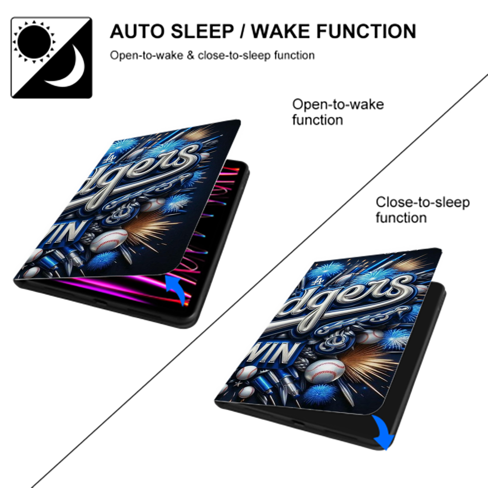  IPad Case Without Pencil Slot – Book-Style Cover With PU Leather & TPU – Slim, Durable, Scratch-Resistant, Full Protection & Easy Access