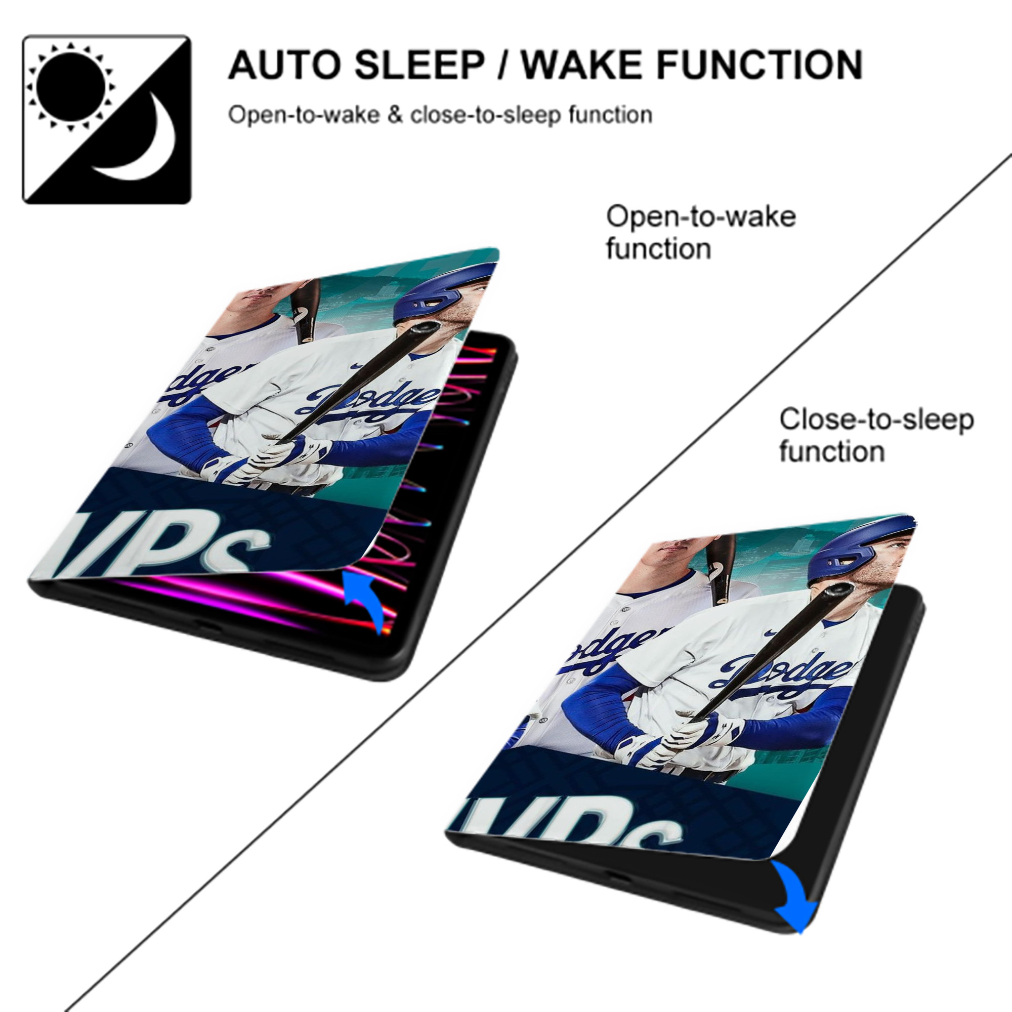  IPad Case Without Pencil Slot – Book-Style Cover With PU Leather & TPU – Slim, Durable, Scratch-Resistant, Full Protection & Easy Access