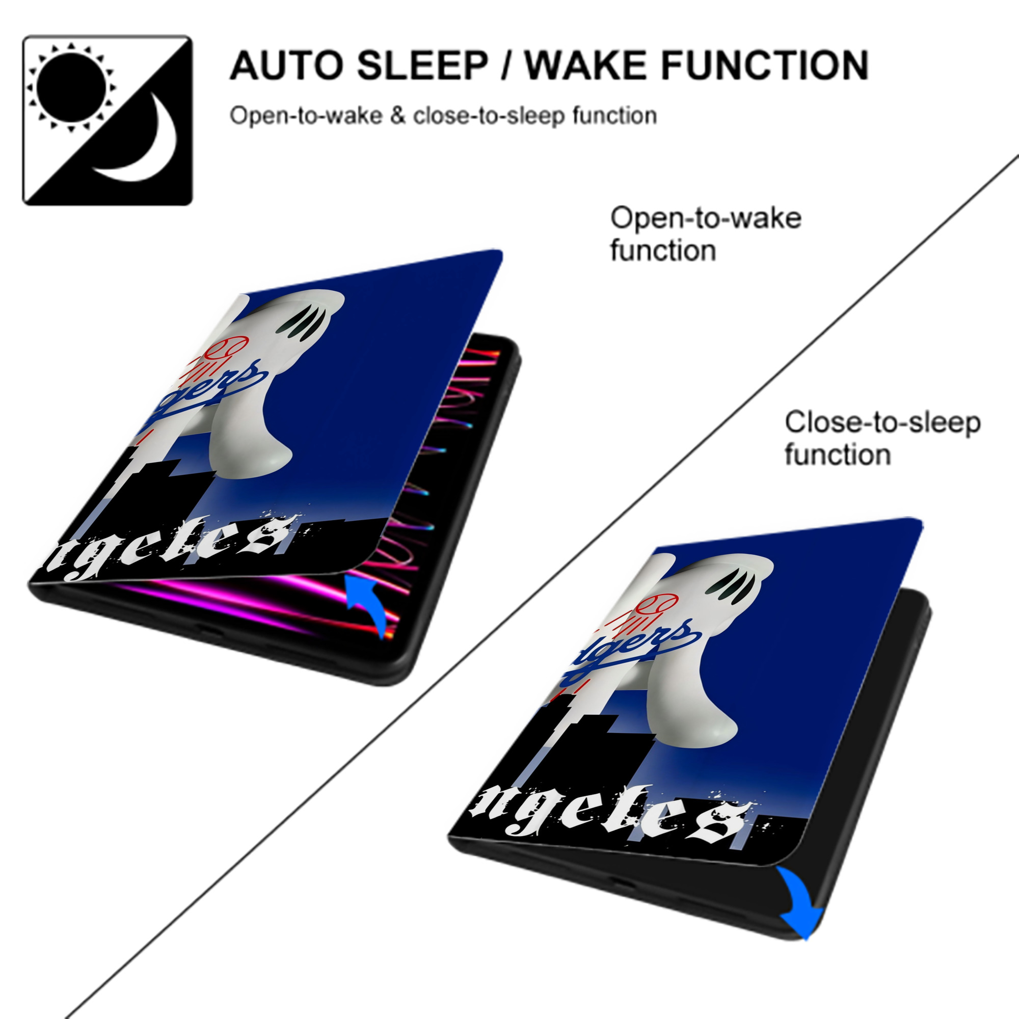  IPad Case Without Pencil Slot – Book-Style Cover With PU Leather & TPU – Slim, Durable, Scratch-Resistant, Full Protection & Easy Access