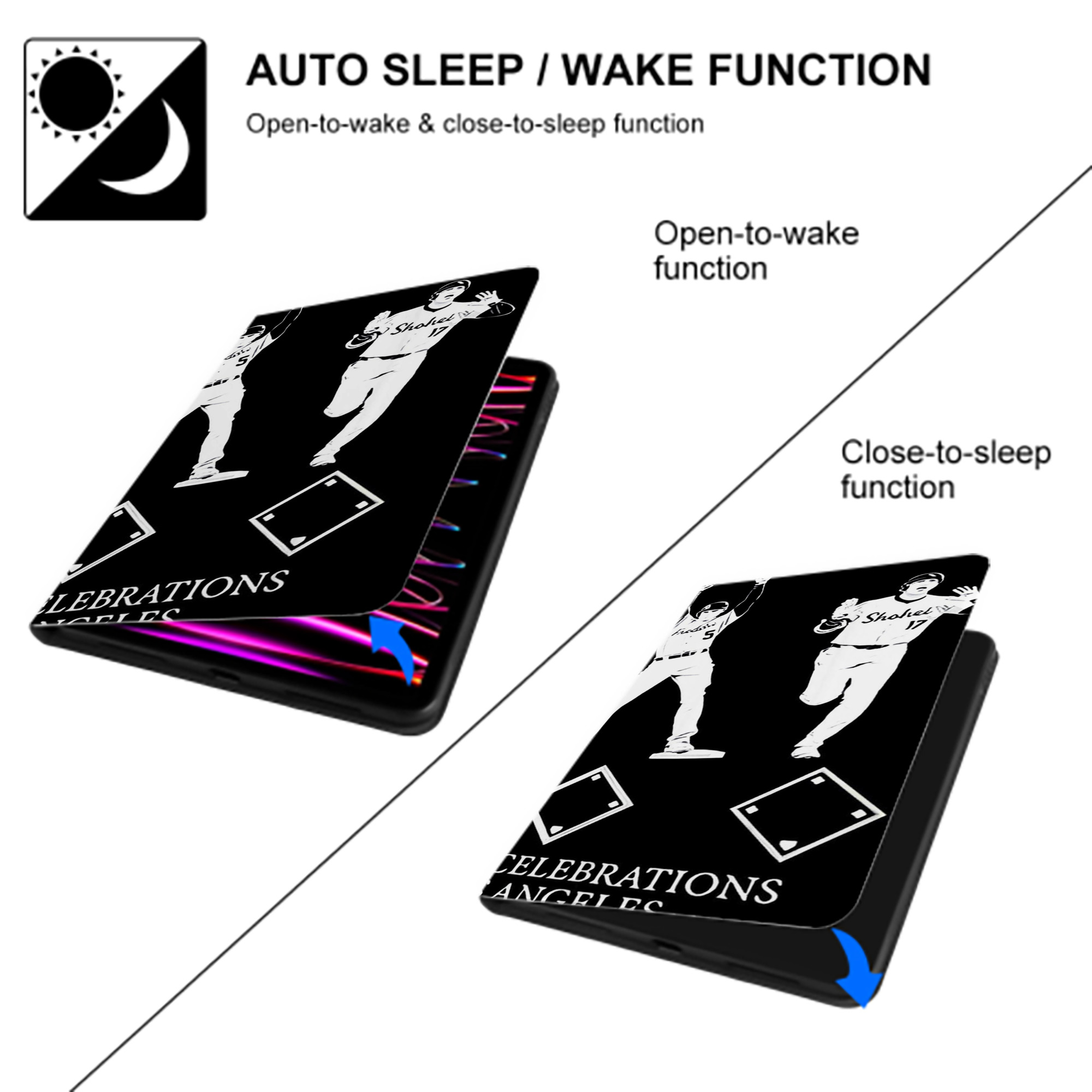  IPad Case Without Pencil Slot – Book-Style Cover With PU Leather & TPU – Slim, Durable, Scratch-Resistant, Full Protection & Easy Access