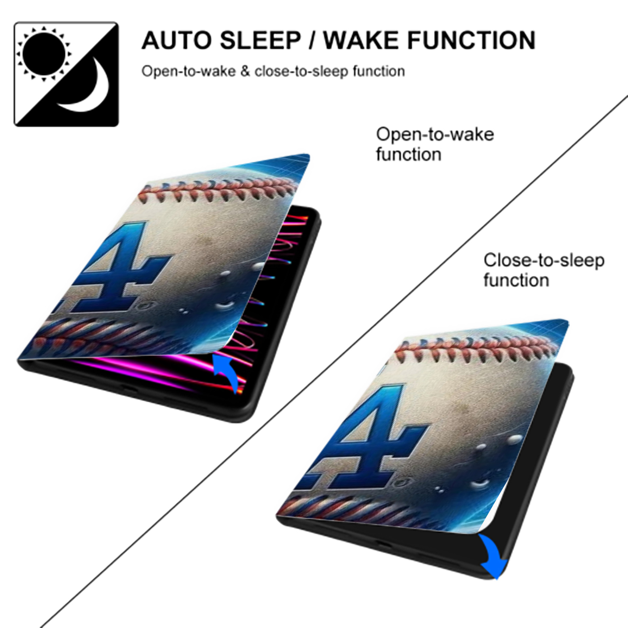  IPad Case Without Pencil Slot – Book-Style Cover With PU Leather & TPU – Slim, Durable, Scratch-Resistant, Full Protection & Easy Access