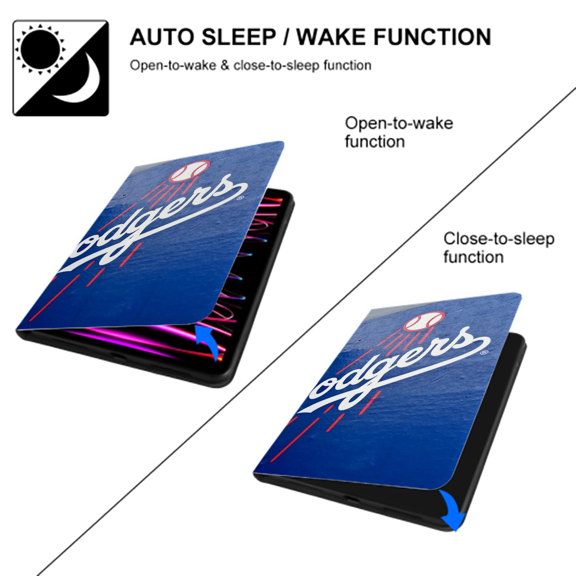  IPad Case Without Pencil Slot – Book-Style Cover With PU Leather & TPU – Slim, Durable, Scratch-Resistant, Full Protection & Easy Access