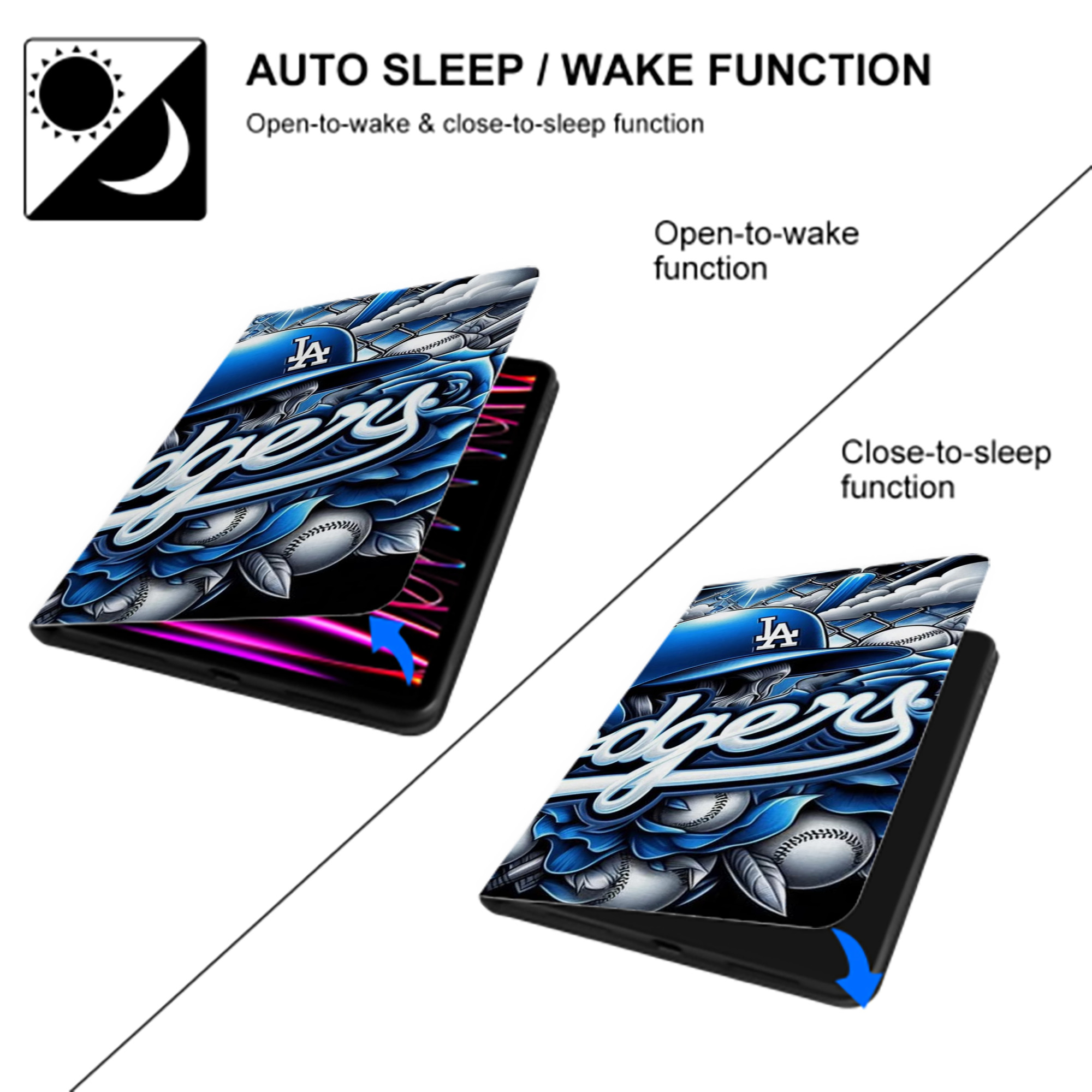  IPad Case Without Pencil Slot – Book-Style Cover With PU Leather & TPU – Slim, Durable, Scratch-Resistant, Full Protection & Easy Access