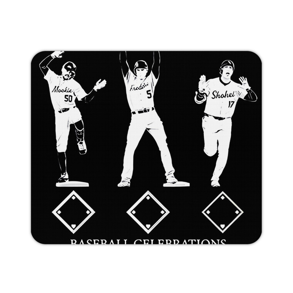  Durable Rubber Mouse Pad With Stitched Edges, Waterproof, Non-Slip Surface, Ultra-Thin Design For Gaming, Office