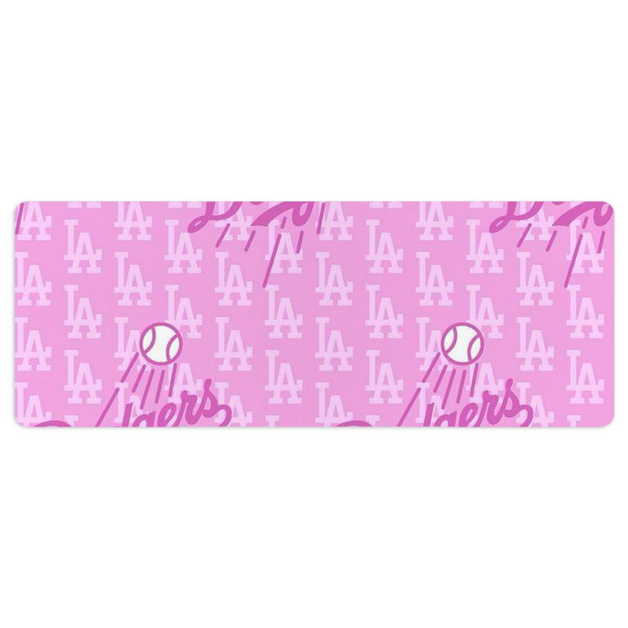  Large Rubber Desk Mat With Mouse Pad Edge Locking, Durable Non-Slip Surface For Office & Home, Easy To Clean, Protects Desk From Scratches & Stains