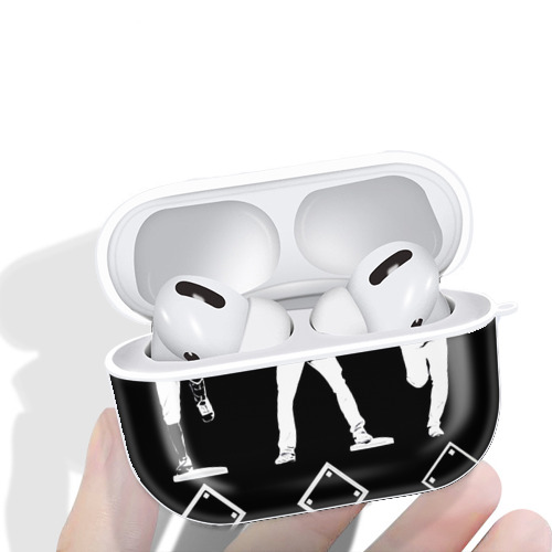  AirPods Pro Hard Case White With Keychain, Durable Flexible PC, Precise Cutouts, Anti-Fingerprint, Yellowing & Scratch Resistant, Full Protection, Washable