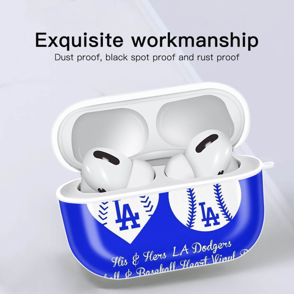  AirPods Pro Hard Case White With Keychain, Durable Flexible PC, Precise Cutouts, Anti-Fingerprint, Yellowing & Scratch Resistant, Full Protection, Washable