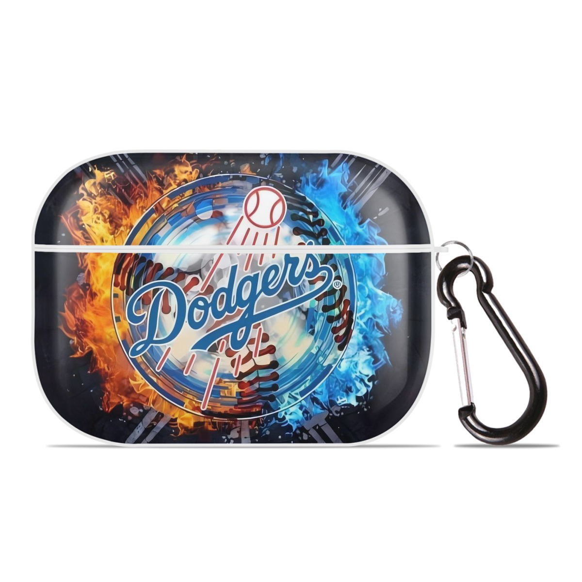  AirPods Pro Hard Case White With Keychain, Durable Flexible PC, Precise Cutouts, Anti-Fingerprint, Yellowing & Scratch Resistant, Full Protection, Washable