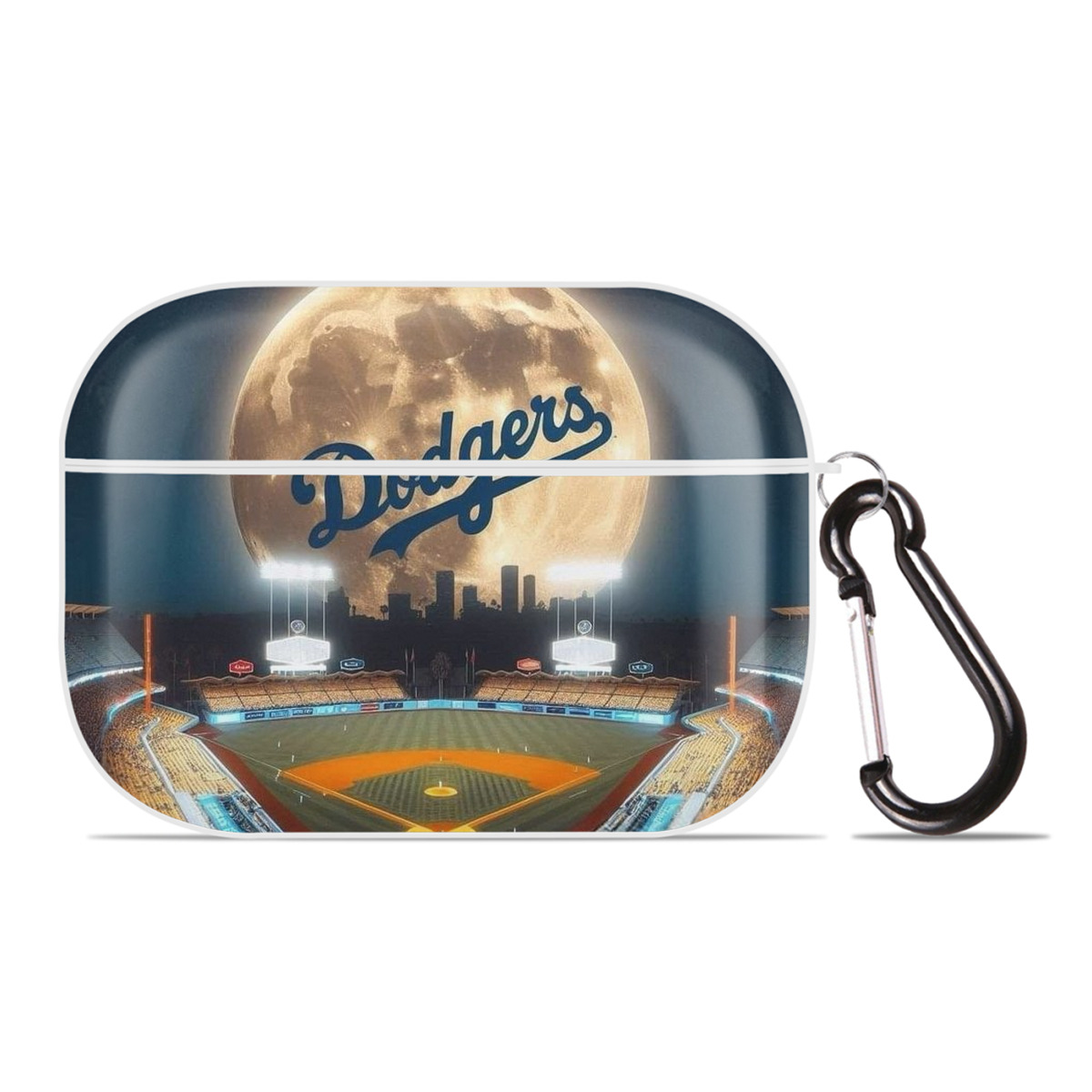  AirPods Pro Hard Case White With Keychain, Durable Flexible PC, Precise Cutouts, Anti-Fingerprint, Yellowing & Scratch Resistant, Full Protection, Washable