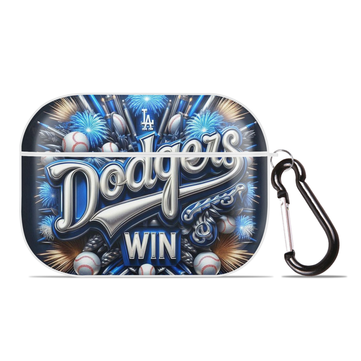  AirPods Pro Hard Case White With Keychain, Durable Flexible PC, Precise Cutouts, Anti-Fingerprint, Yellowing & Scratch Resistant, Full Protection, Washable