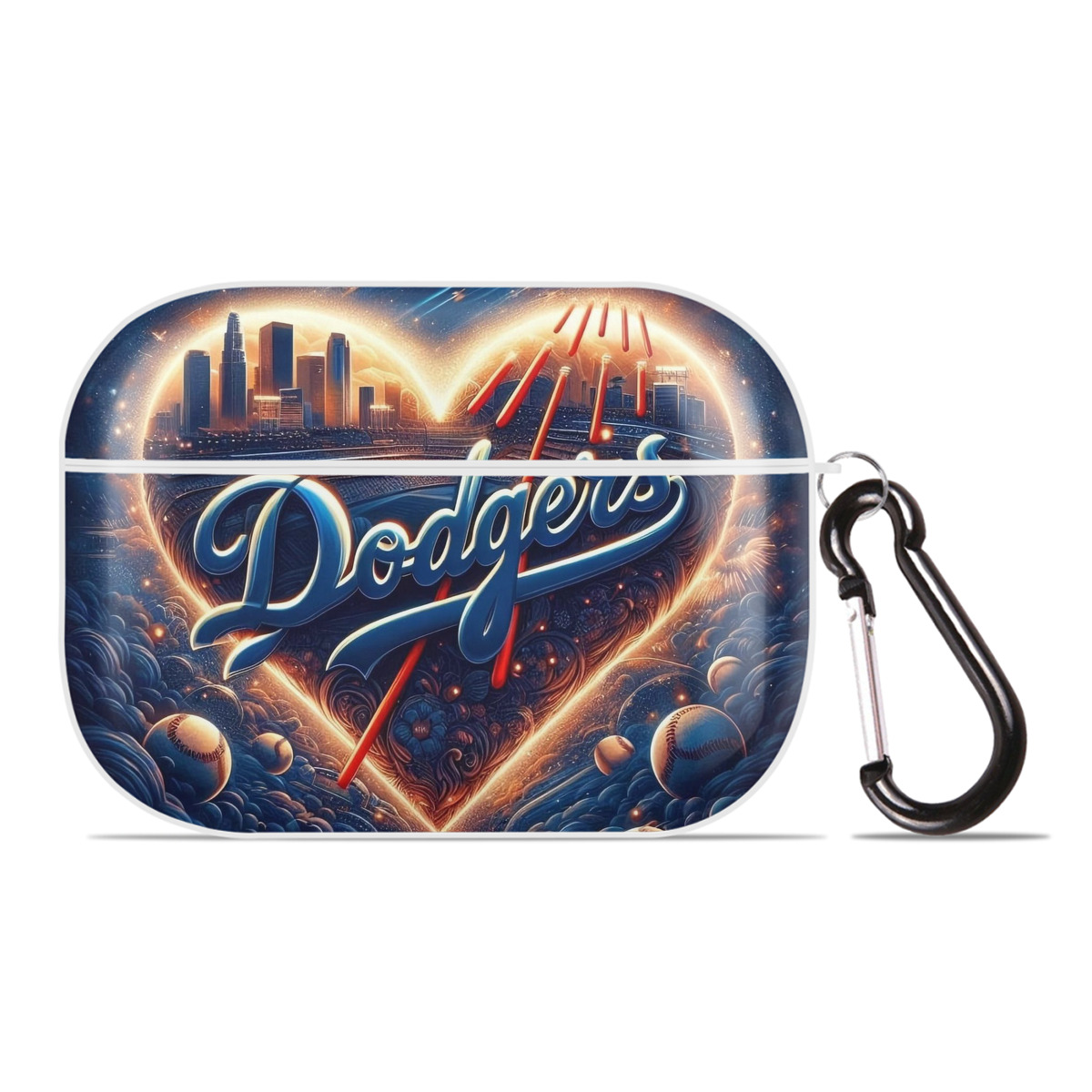  AirPods Pro Hard Case White With Keychain, Durable Flexible PC, Precise Cutouts, Anti-Fingerprint, Yellowing & Scratch Resistant, Full Protection, Washable