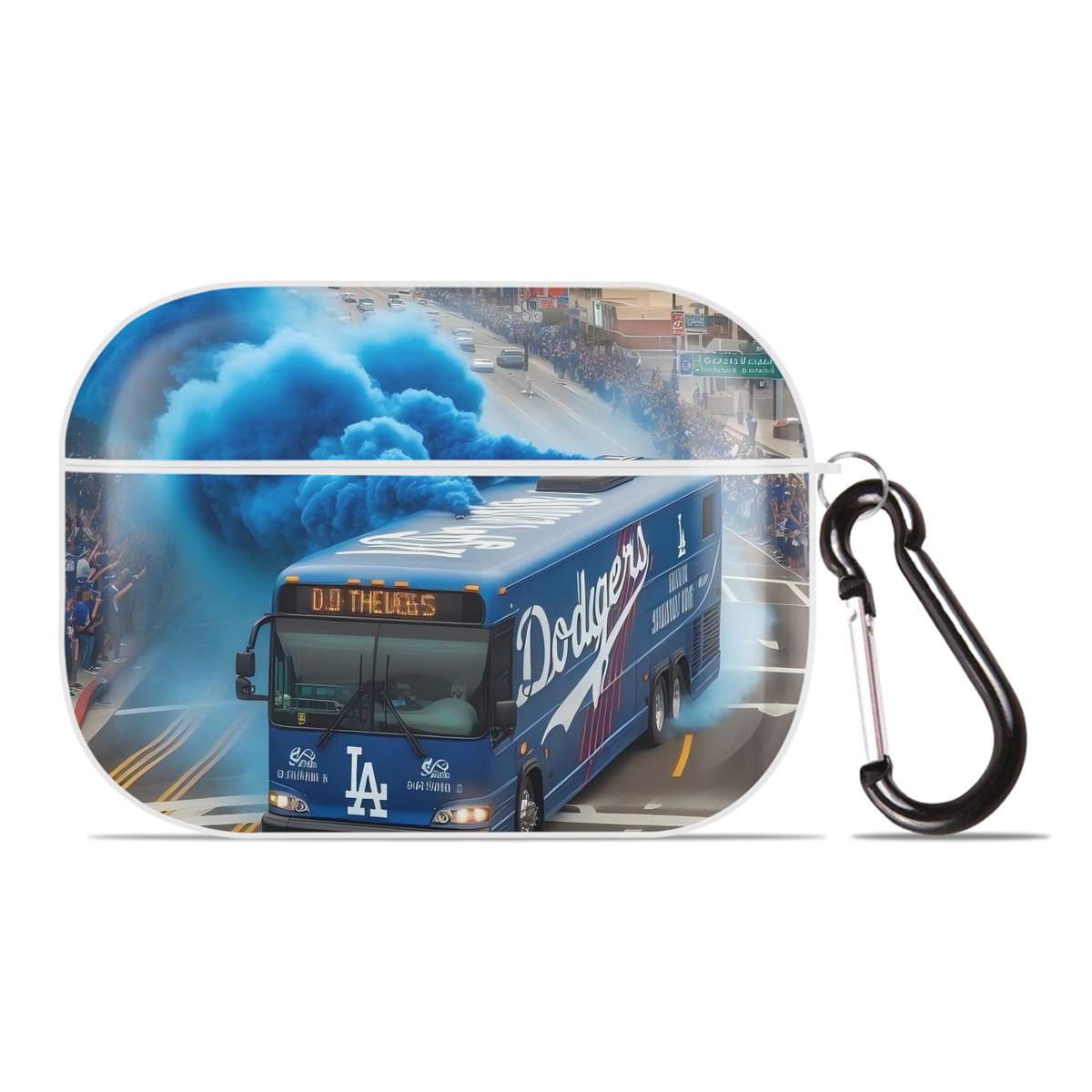  AirPods Pro Hard Case White With Keychain, Durable Flexible PC, Precise Cutouts, Anti-Fingerprint, Yellowing & Scratch Resistant, Full Protection, Washable