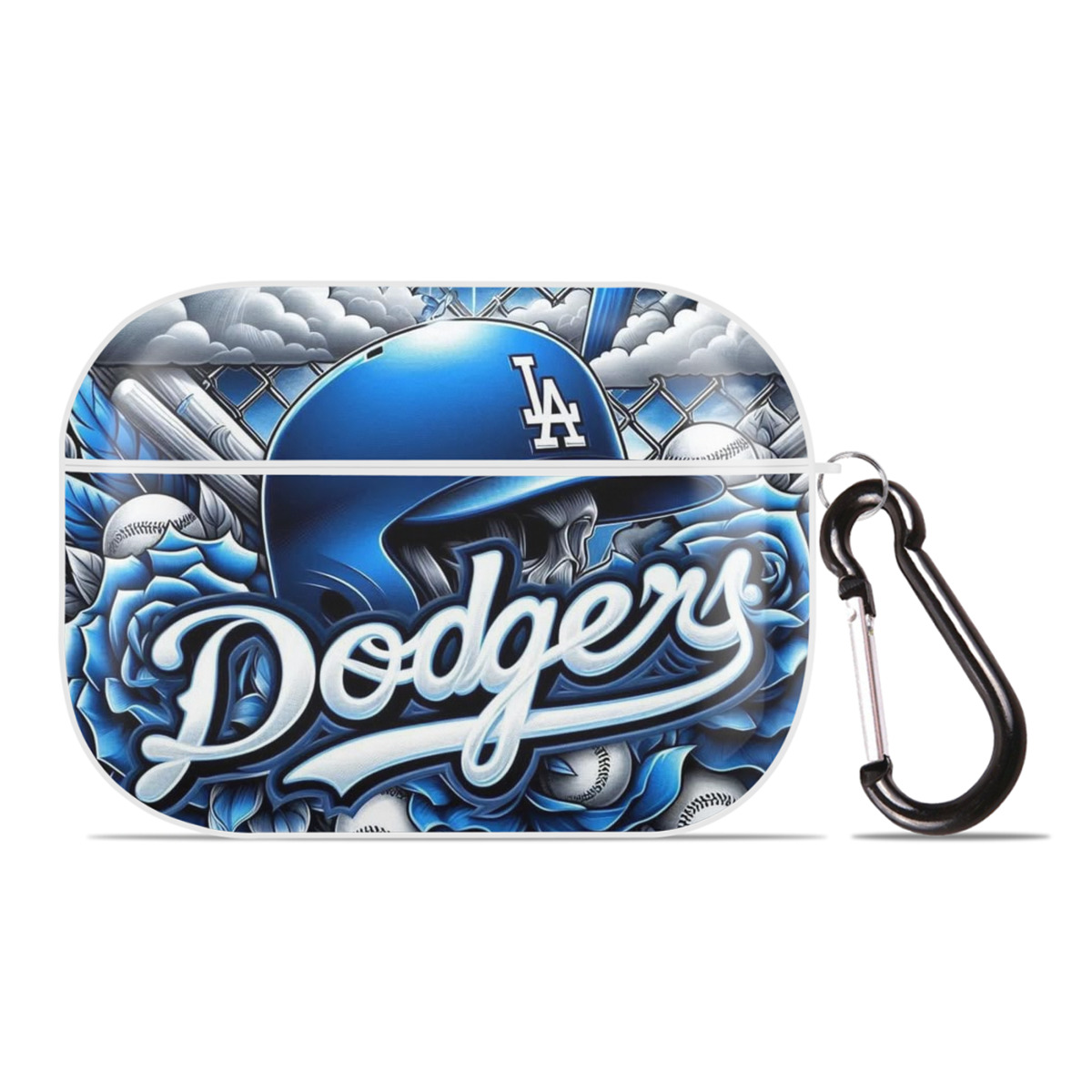  AirPods Pro Hard Case White With Keychain, Durable Flexible PC, Precise Cutouts, Anti-Fingerprint, Yellowing & Scratch Resistant, Full Protection, Washable