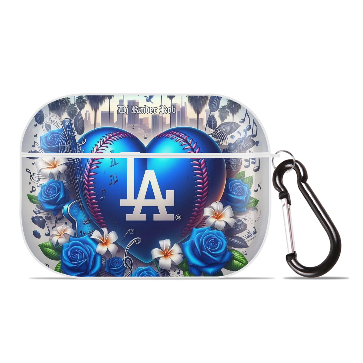  AirPods Pro Hard Case White With Keychain, Durable Flexible PC, Precise Cutouts, Anti-Fingerprint, Yellowing & Scratch Resistant, Full Protection, Washable