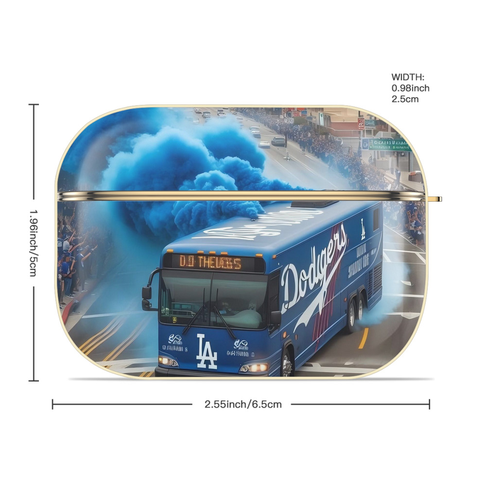  Luxury Gold AirPods Pro Case With Keychain, Flexible PC Material, Full Protection, Precise Cutouts, Anti-Fingerprint, Washable, Durable Design