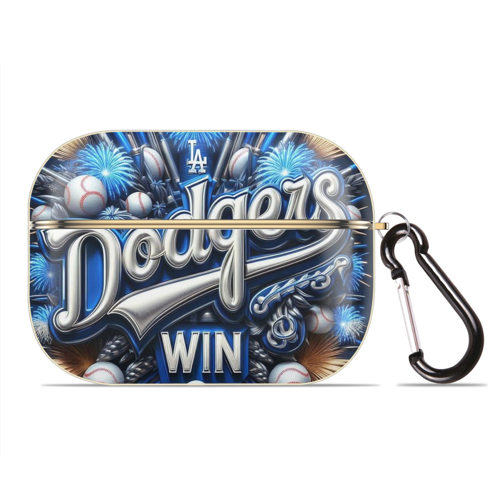  Luxury Gold AirPods Pro Case With Keychain, Flexible PC Material, Full Protection, Precise Cutouts, Anti-Fingerprint, Washable, Durable Design