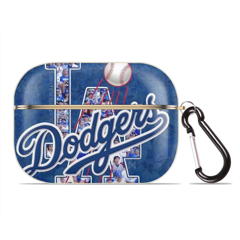  Luxury Gold AirPods Pro Case With Keychain, Flexible PC Material, Full Protection, Precise Cutouts, Anti-Fingerprint, Washable, Durable Design