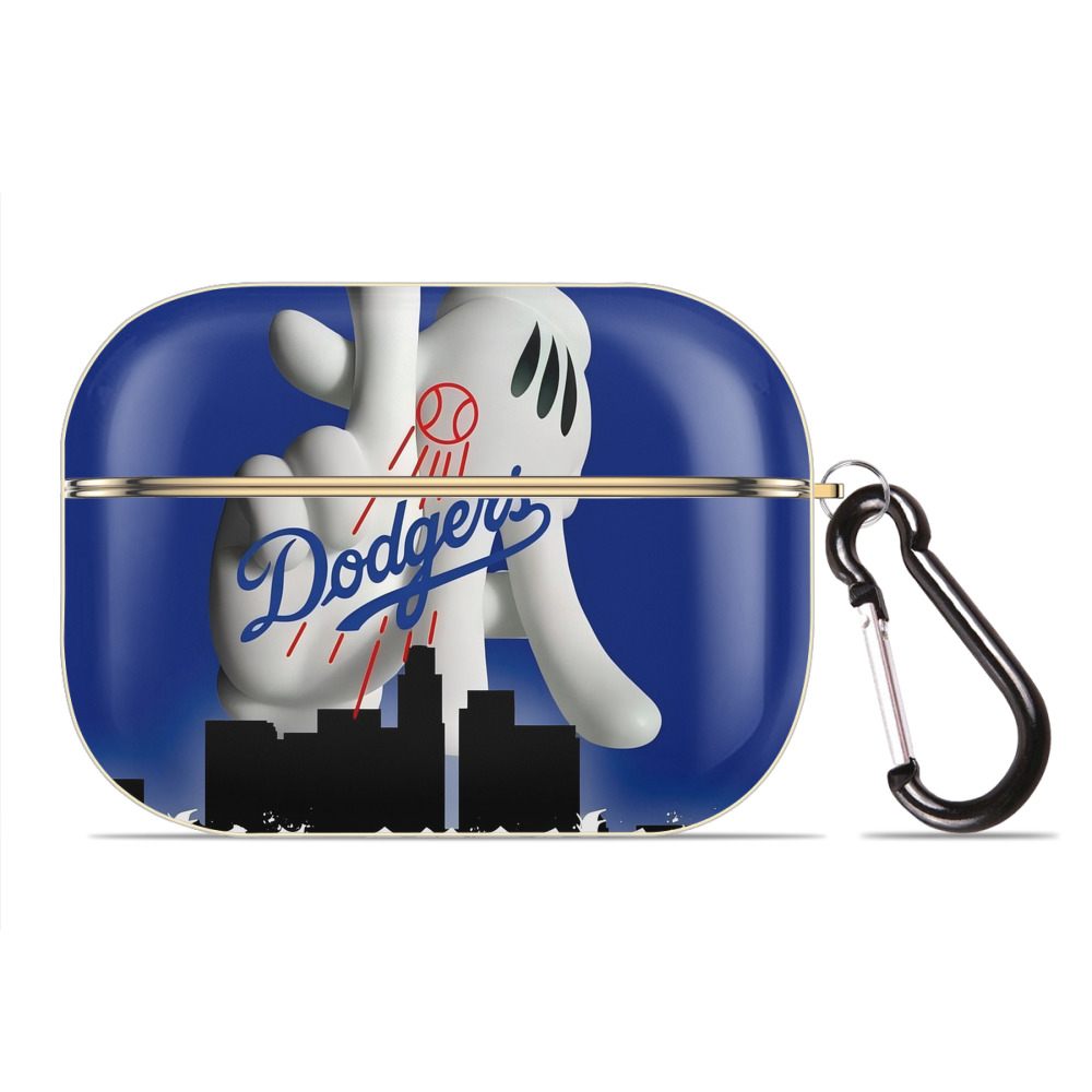  Luxury Gold AirPods Pro Case With Keychain, Flexible PC Material, Full Protection, Precise Cutouts, Anti-Fingerprint, Washable, Durable Design