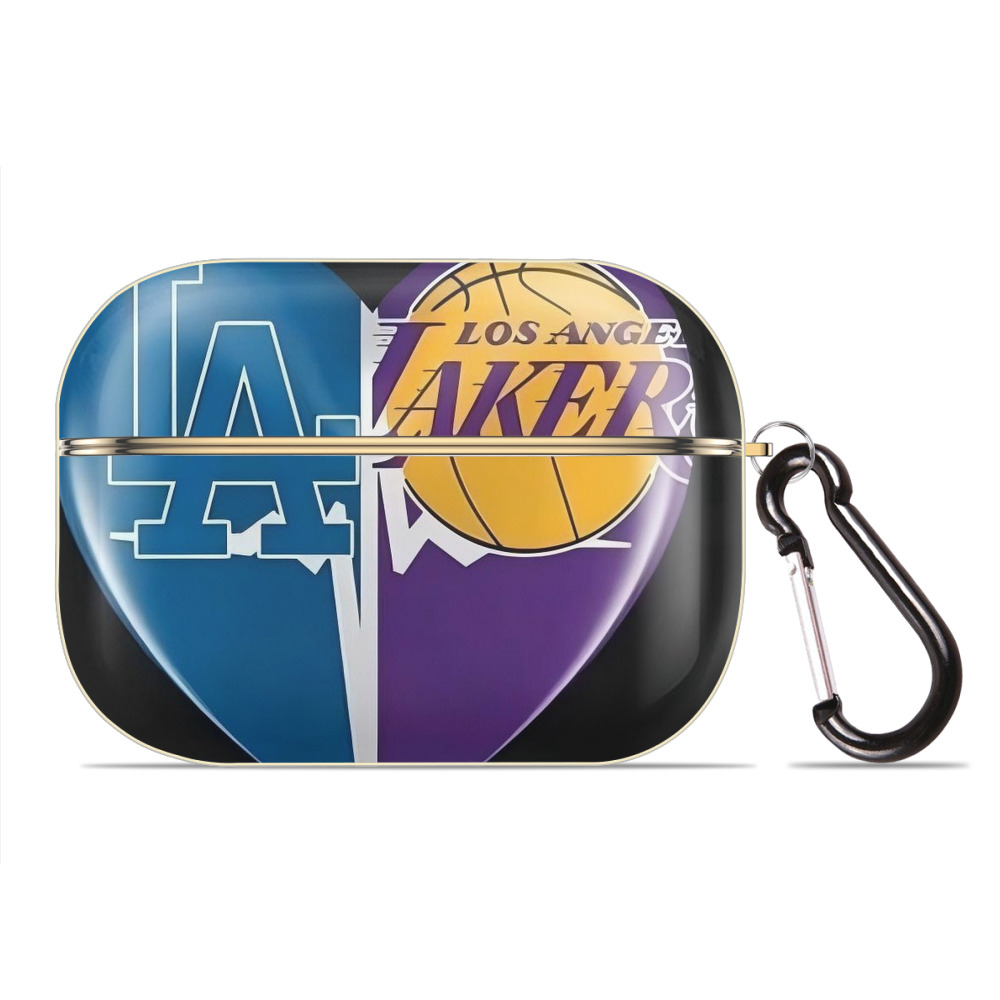  Luxury Gold AirPods Pro Case With Keychain, Flexible PC Material, Full Protection, Precise Cutouts, Anti-Fingerprint, Washable, Durable Design